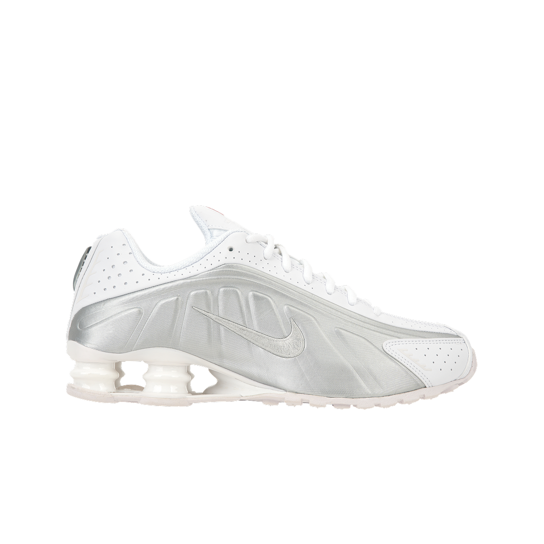 나이키 샥스 R4 화이트 브라이트 크림슨(Nike Shox R4 White Bright Crimson)