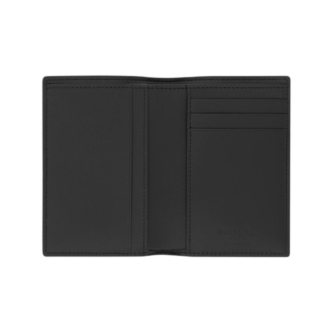 생로랑 파리 크레딧 카드 월렛 스무스 레더 블랙(Saint Laurent Paris Credit Card Wallet in Smooth Leather Black) - 2