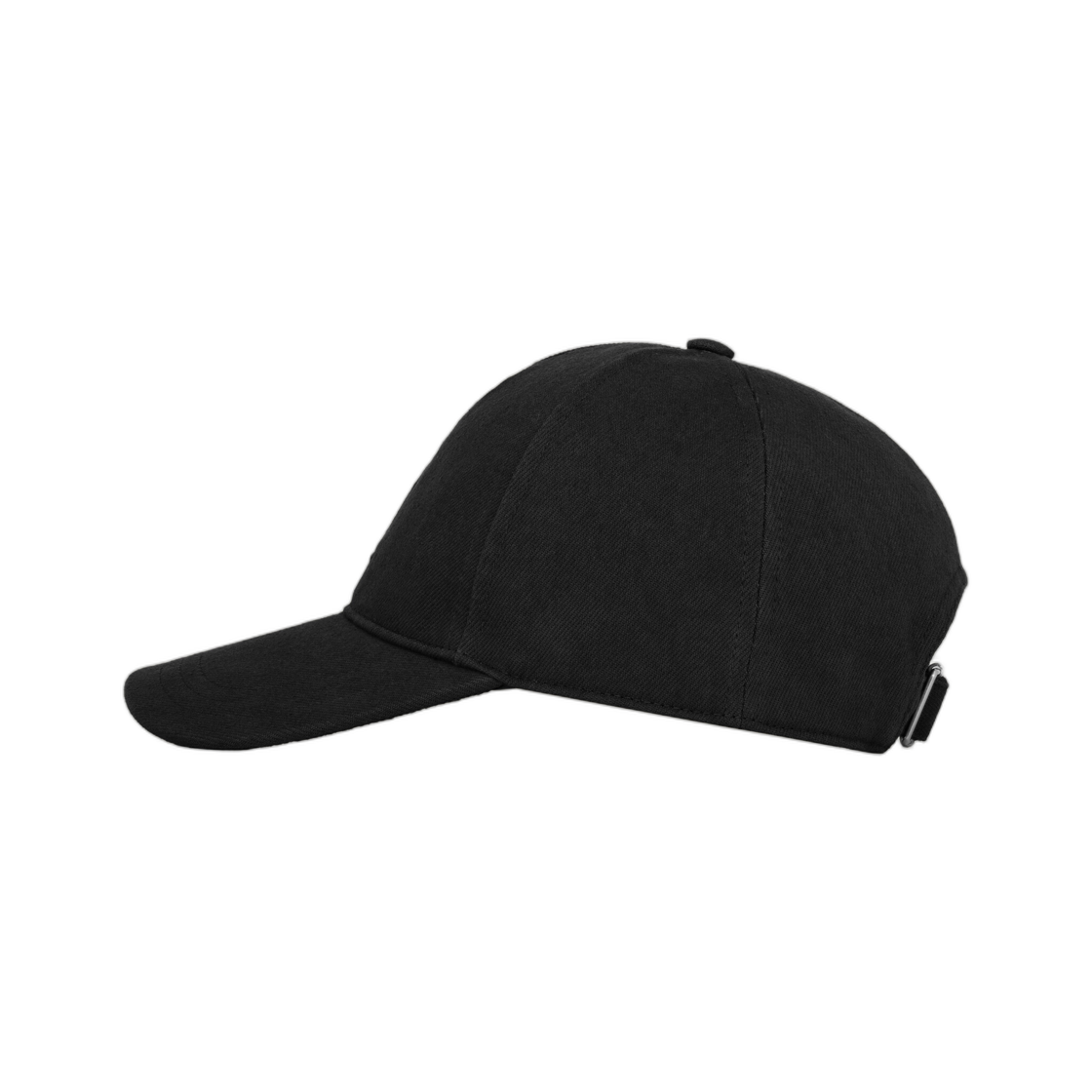 생로랑 카산드라 캡 코튼 데님 트윌 블랙(Saint Laurent Cassandre Cap in Cotton Denim Twill Black) - 3