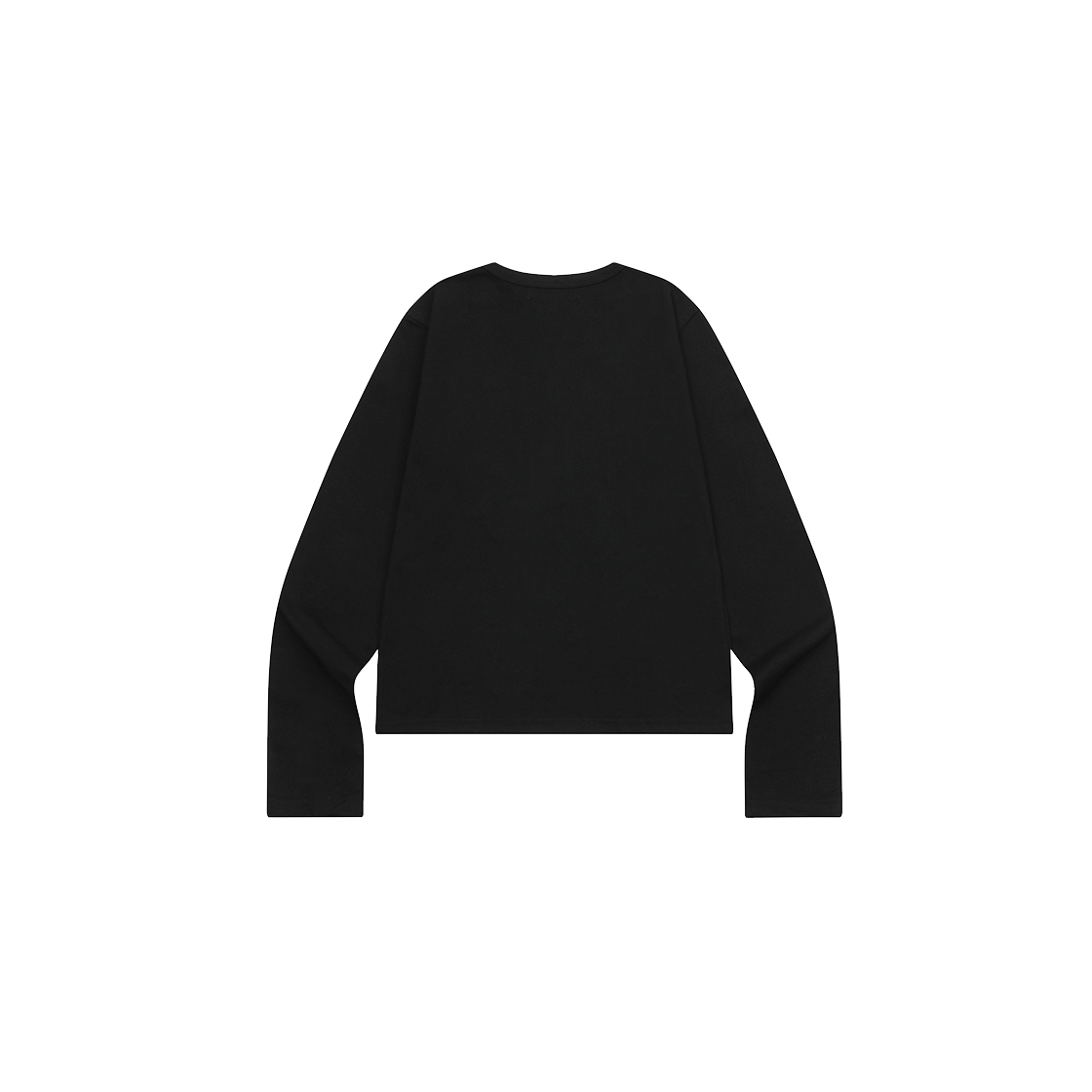 무센트 러브릿츠 미니 하트 로고 긴팔 티 (2컬러) 블랙(MUCENT Lovrits Mini Heart Logo Long Sleeve T (2Color) Black) - 2