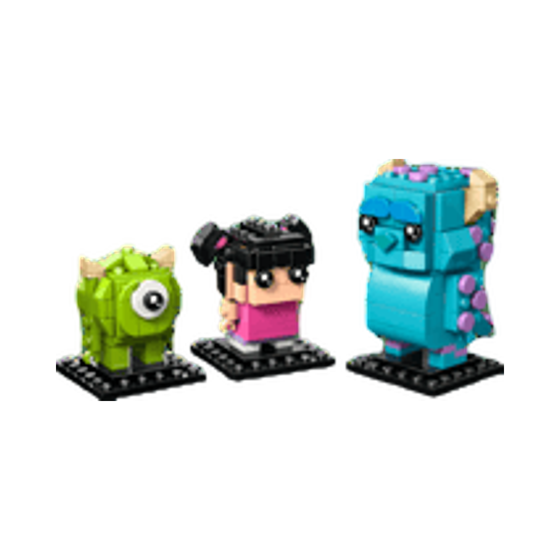 레고 브릭헤즈 설리 마이크 부 피겨(Lego Brickheadz Sulley Mike And Boo Figures) - 1