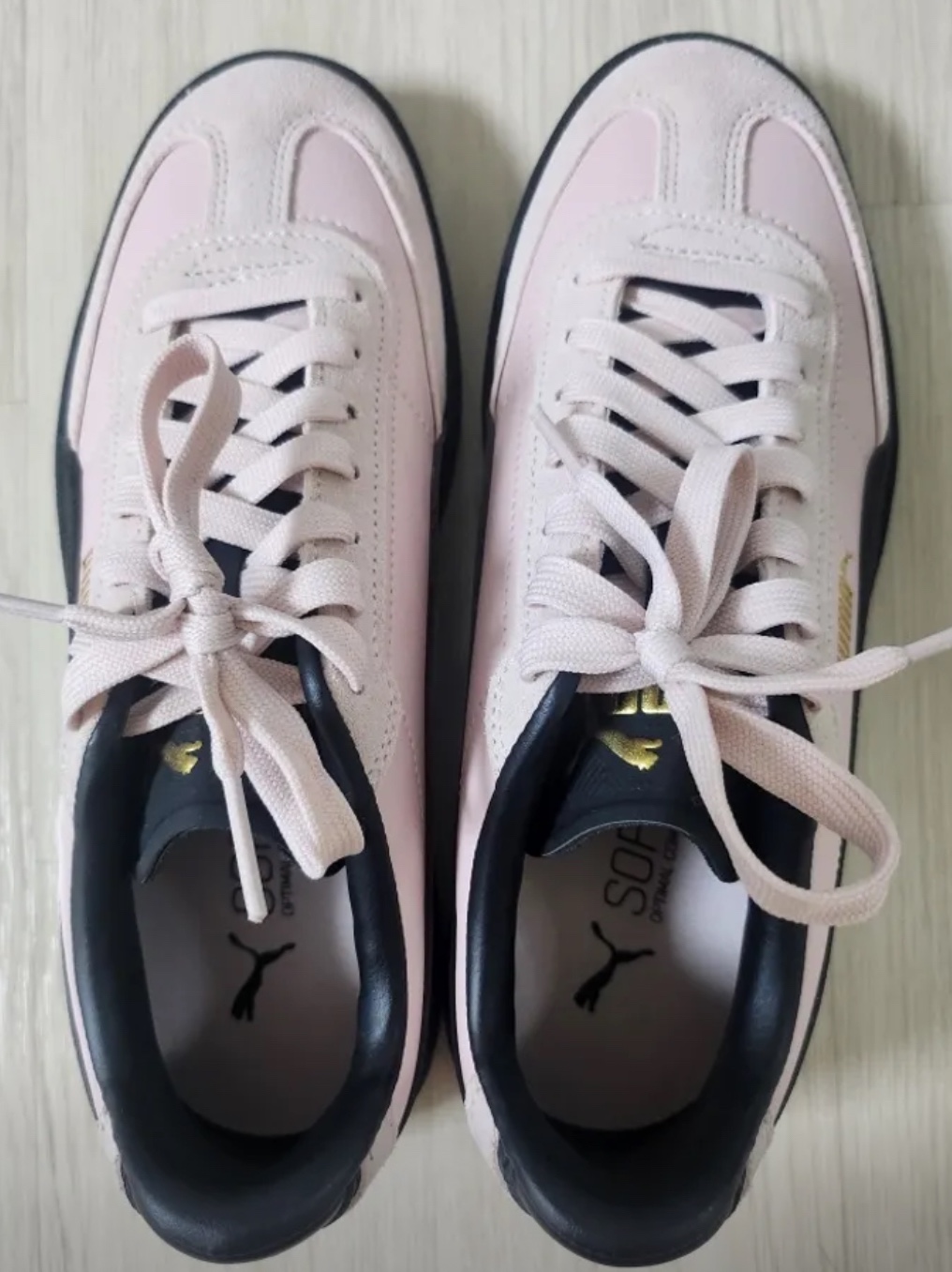 Puma Club II Era Pink 착용 스타일