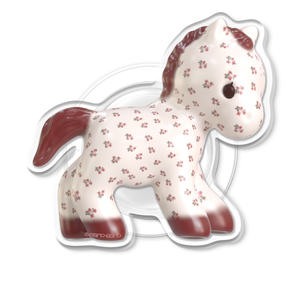 E2601_0044 earpearp Floral Pony MagSafe Acrylic Smart Tok