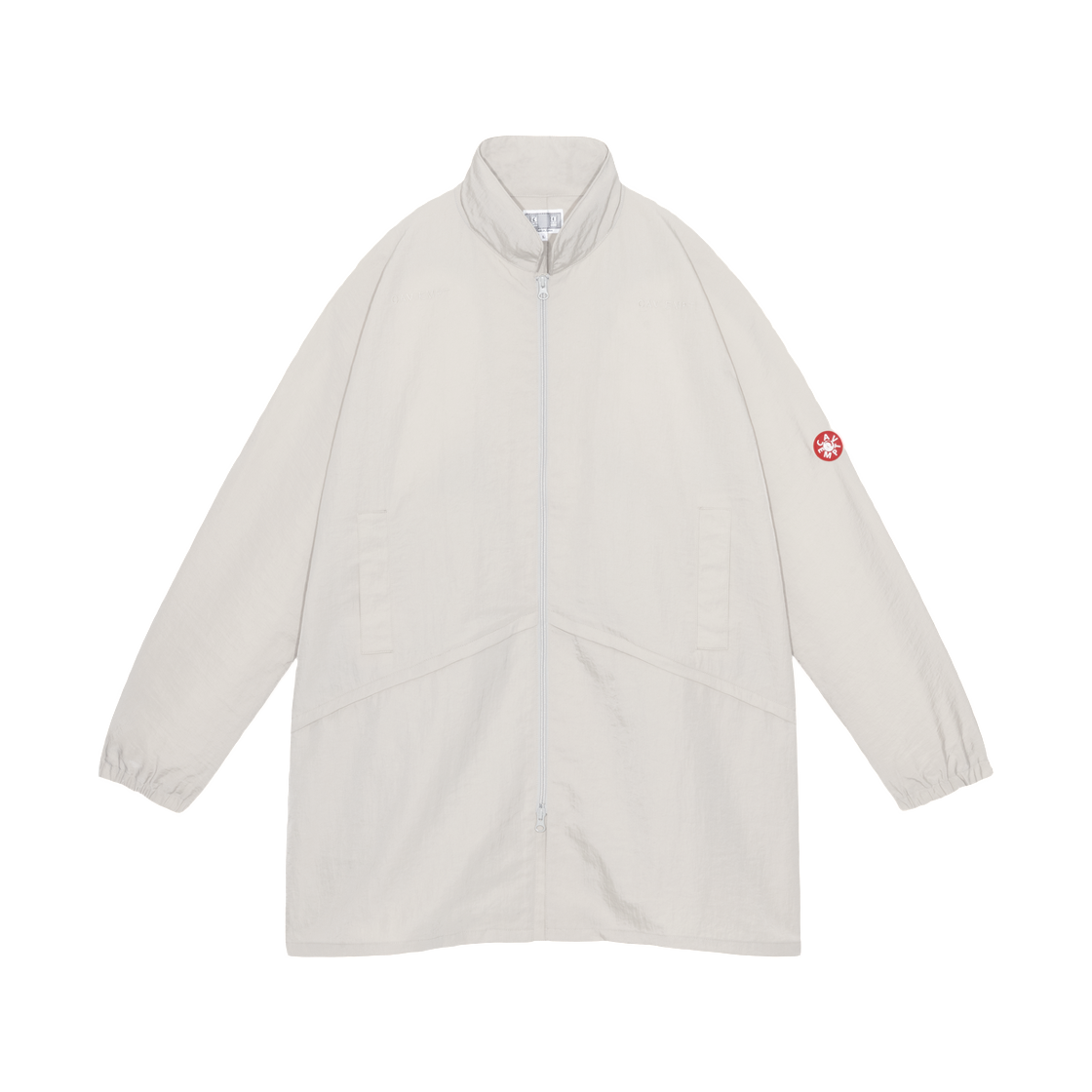 카브엠트 솔리드 나일론 윙 코트 그레이 - 26SS(Cav Empt Solid Nylon Wing Coat Grey - 26SS)