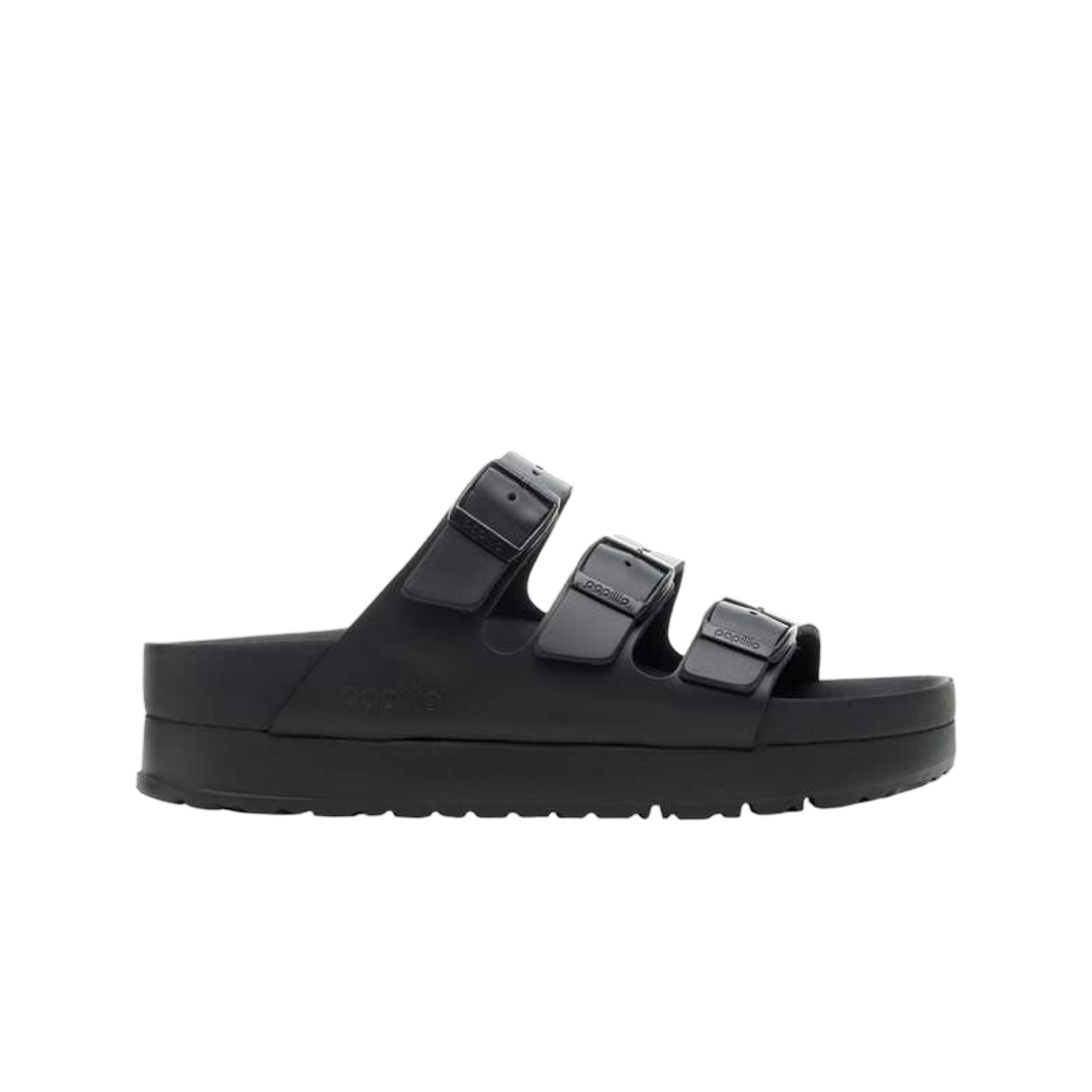 버켄스탁 플로리다 플렉스 플랫폼 블랙 - 레귤러(Birkenstock Florida Flex Platform Black - Regular)