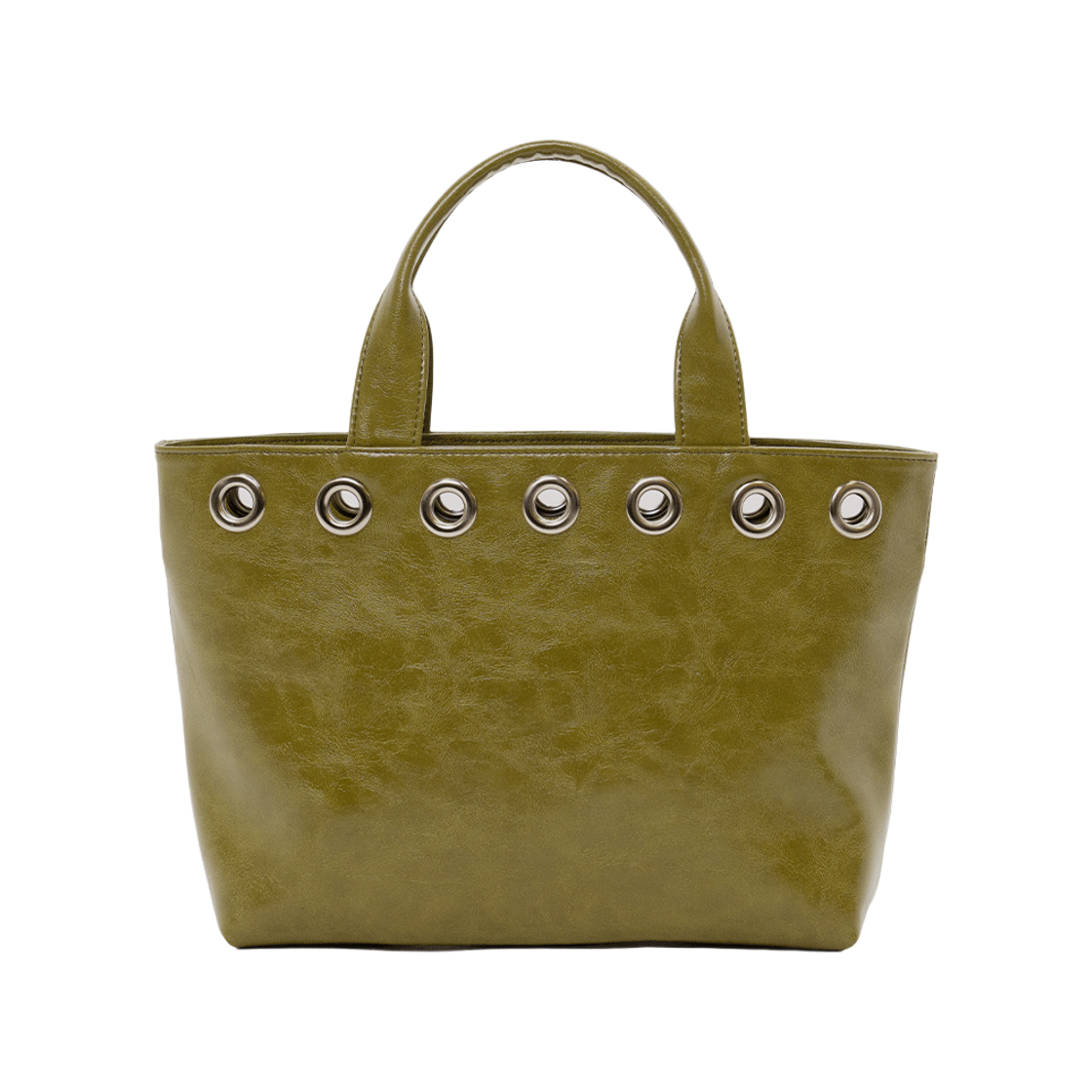 필인더블랭크 선데이 토트백 아일렛 와이드 올리브(Fillintheblank Sunday Tote Bag Eyelet Wide Olive) - 1