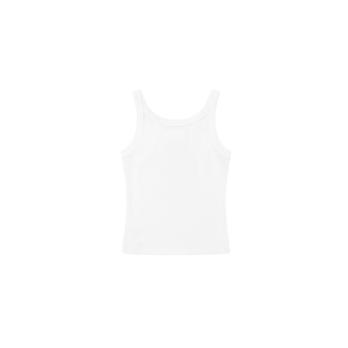 무센트 테오 크로스 레더 패치 슬리브리스 나시 (2컬러) 화이트(MUCENT Theo Cross Leather Patch Sleeveless (2Color) White) - 2