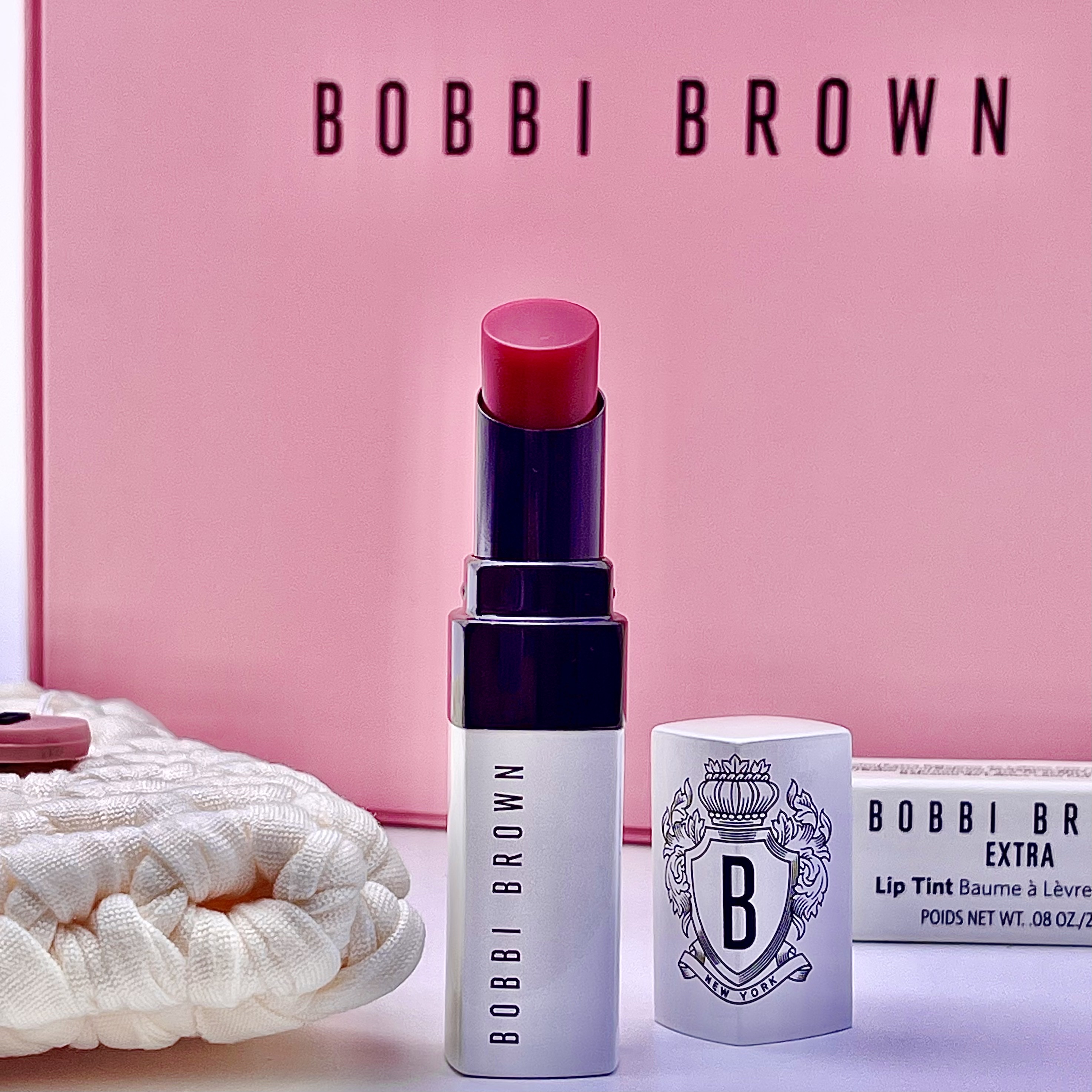 Bobbi Brown Extra Lip Tint Balm Bare Tangerine 착용 스타일 - 2
