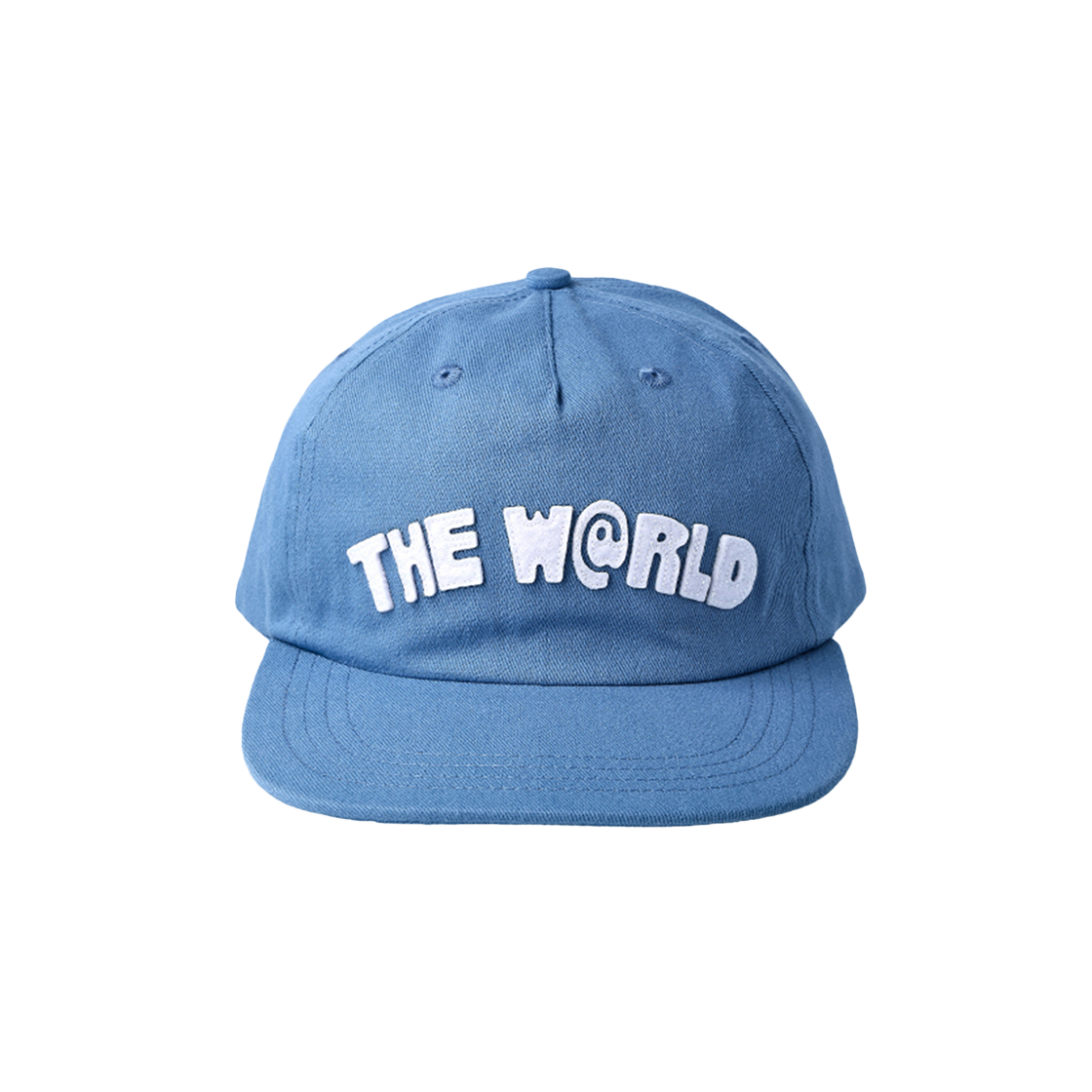 더왈드 5패널 펠트 캡 블루(THE WARLD 5 Panel Felt Cap Blue)