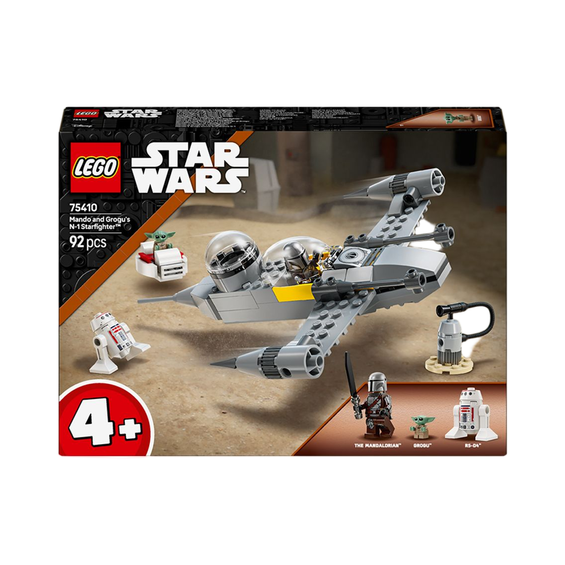 레고 스타워즈 만도와 그로구의 N-1 스타파이터(Lego Star Wars Mando and Grogu's N-1 Starfighter) - 2