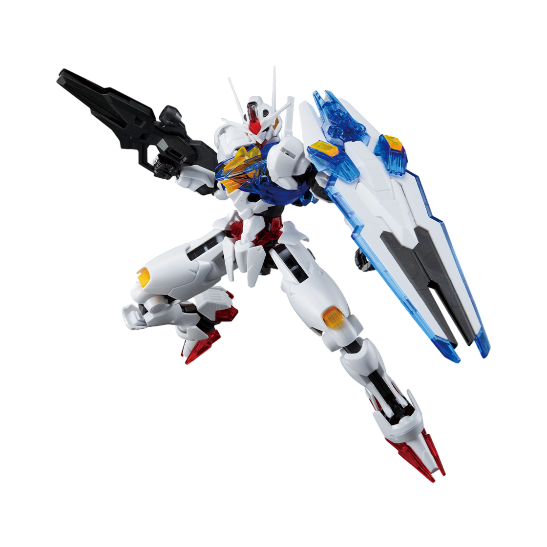 반다이 제일복권 기동전사 건담 건프라 2023 C상 하이 그레이드 1/144 건담 에어리얼 솔리드 클리어(Bandai Ichiban Kuji Mobile Suit Gundam Gunpla 2023 C Prize HIGH GRADE 1/144 Gundam Aerial Solid Clear) - 1