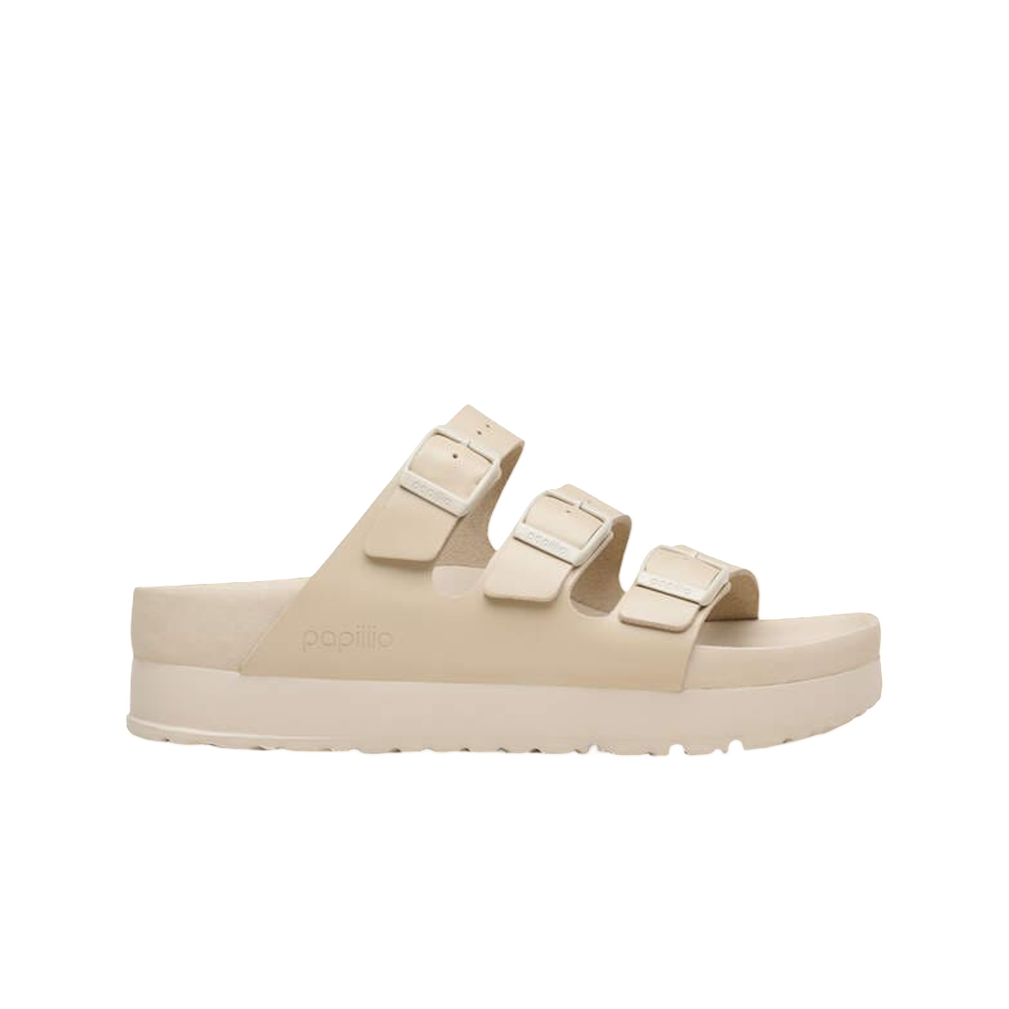 버켄스탁 플로리다 플렉스 플랫폼 오이스터 - 레귤러(Birkenstock Florida Flex Platform Oyster - Regular)