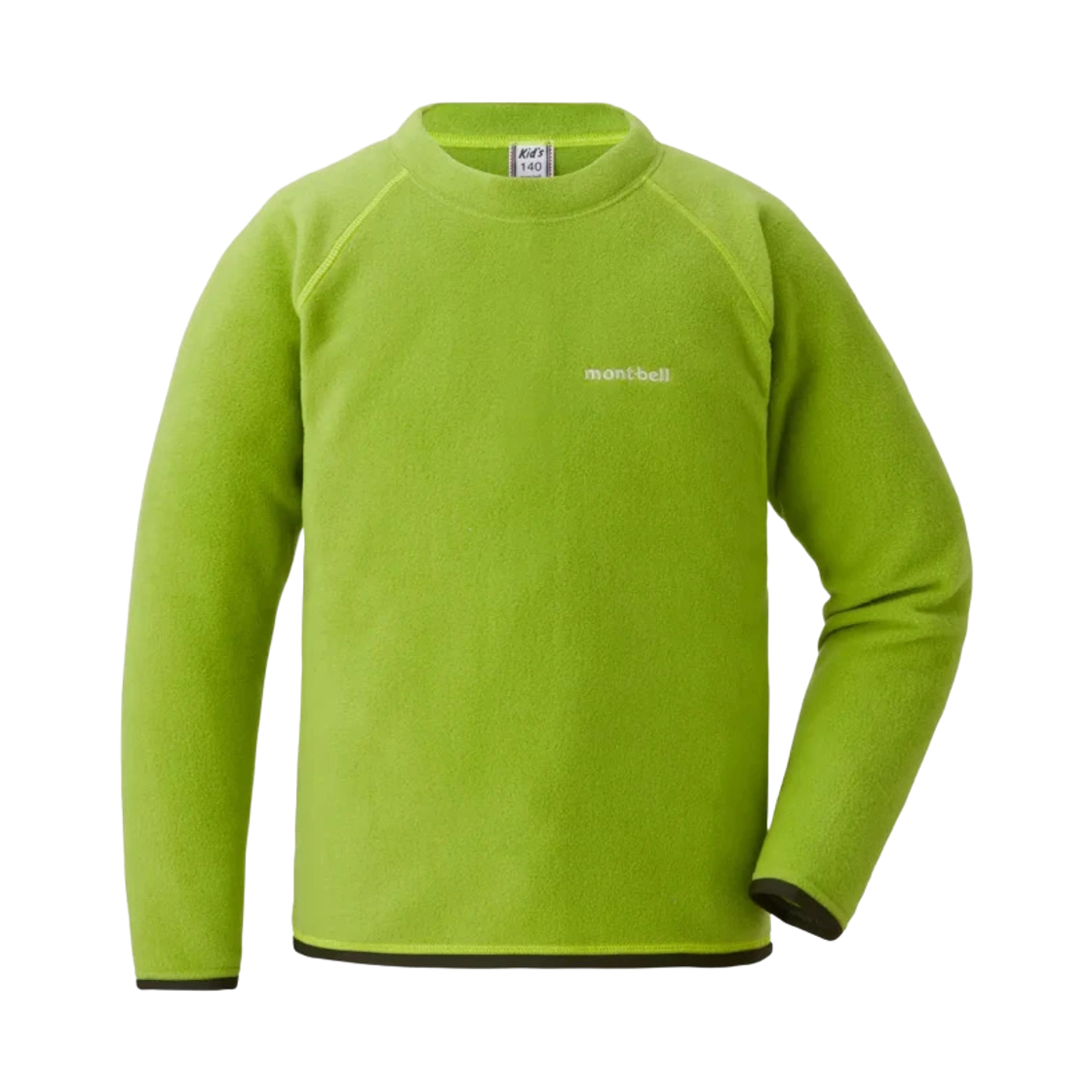 (키즈) 몽벨 라이트 스웨트셔츠 그린((Kids) Montbell Lite Sweatshirt Green)