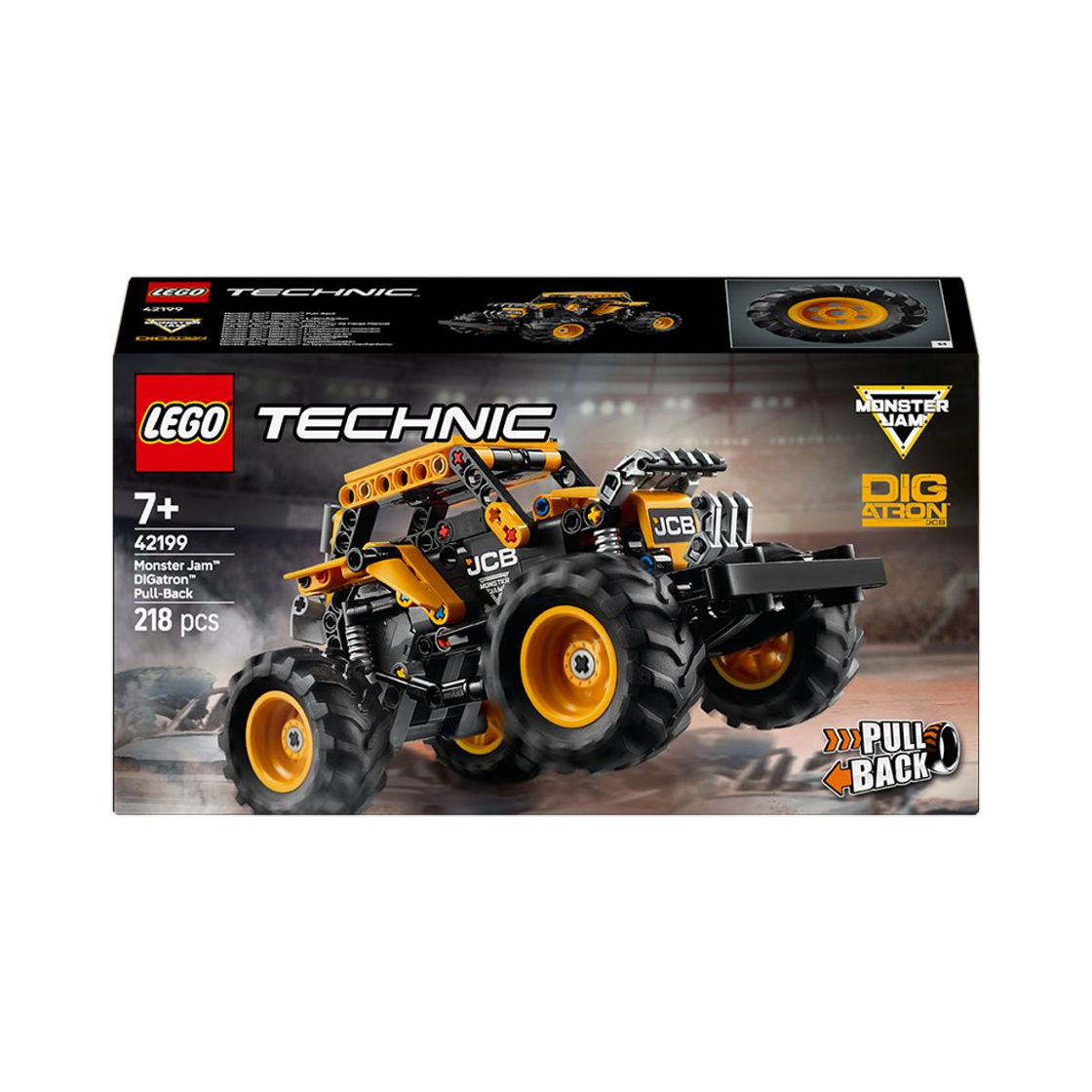 레고 테크닉 몬스터 잼 디가트론 풀백(Lego Technic Monster Jam DIGatron Pull-Back) - 2