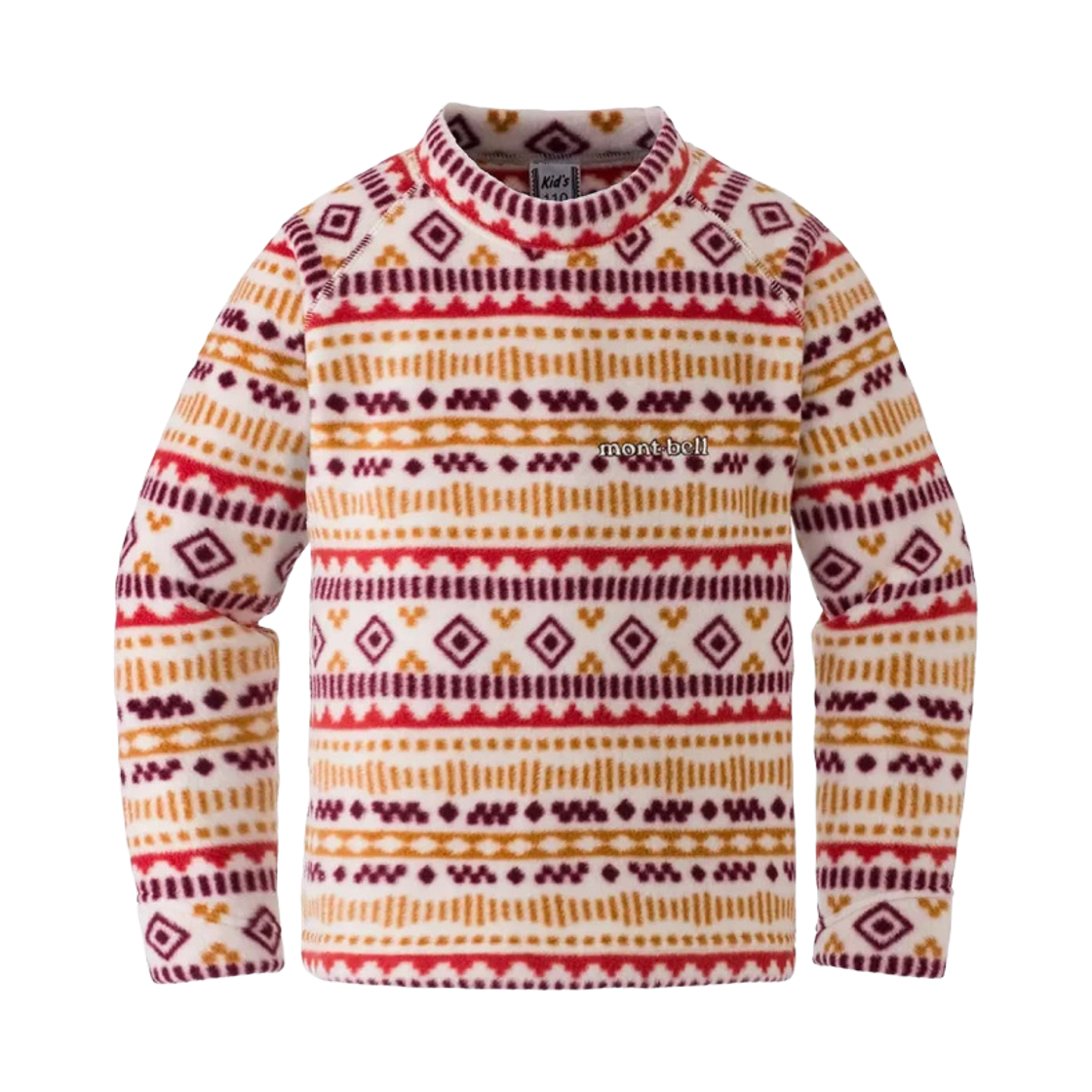 1106771 (Kids) Montbell Climaplus100 Print Lite Sweatshirt #4