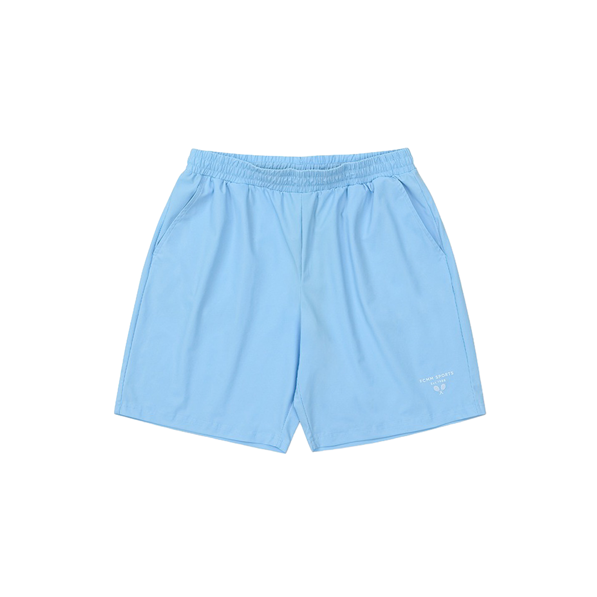 에프씨엠엠 스포츠 포시즌 시그니처 스트레치 쇼츠 스카이블루(FCMM SPORT Four Seasons Signature Stretch Shorts Sky Blue)