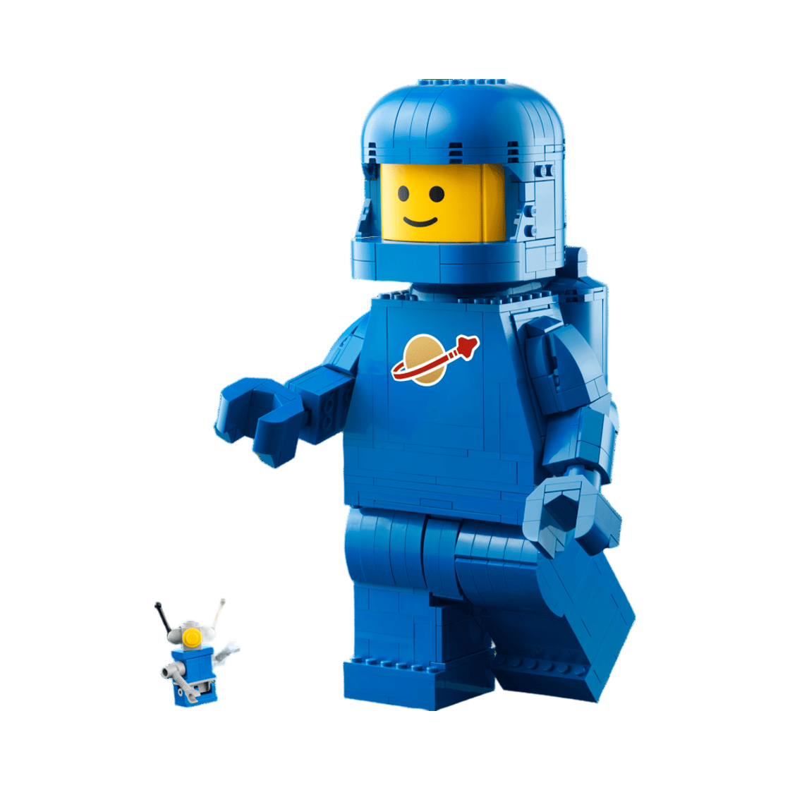 레고 미니피규어 대형 파란색 우주비행사 미니피겨(Lego Minifigures Up Scaled Blue Astronaut Minifigure)