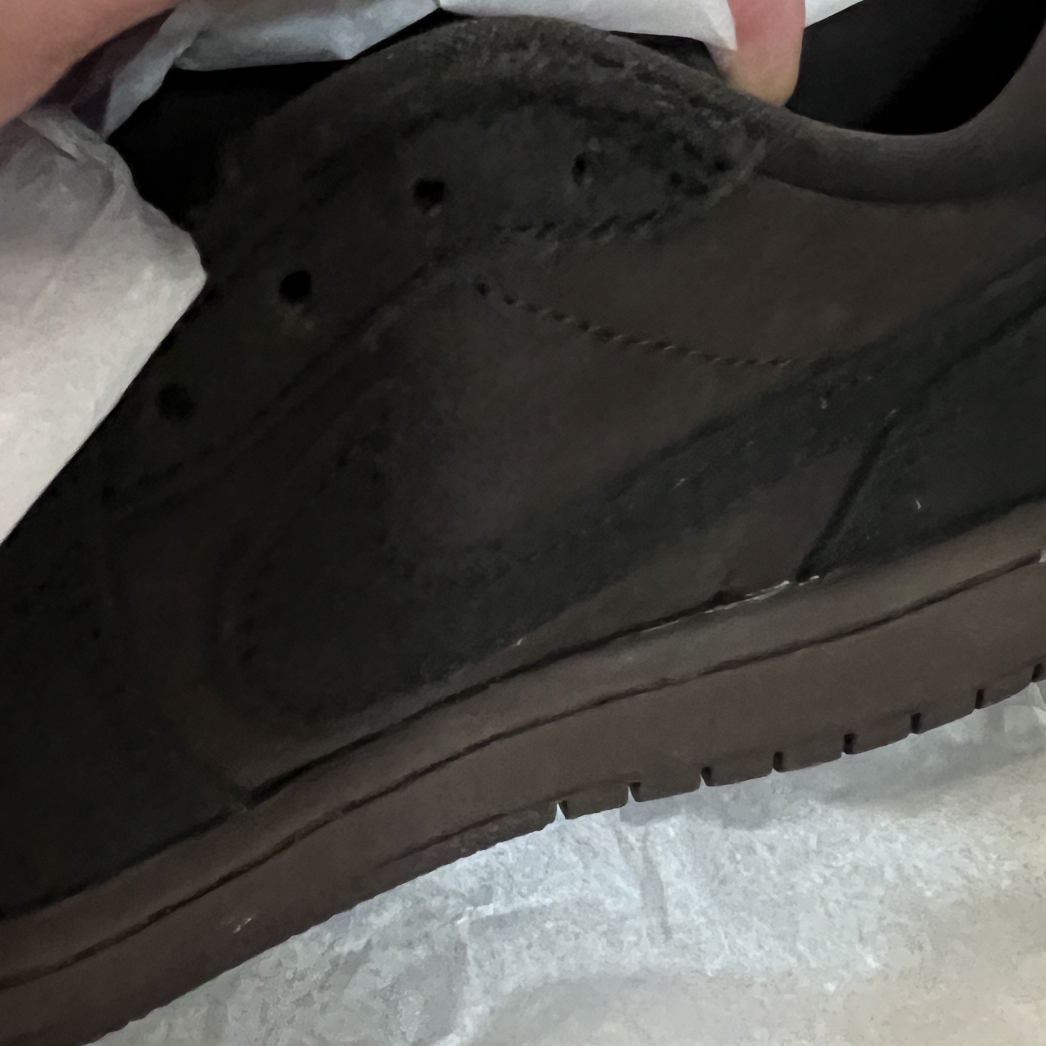 (PS) Jordan 1 x Travis Scott Retro Low OG SP Velvet Brown and Dark Mocha 착용 스타일