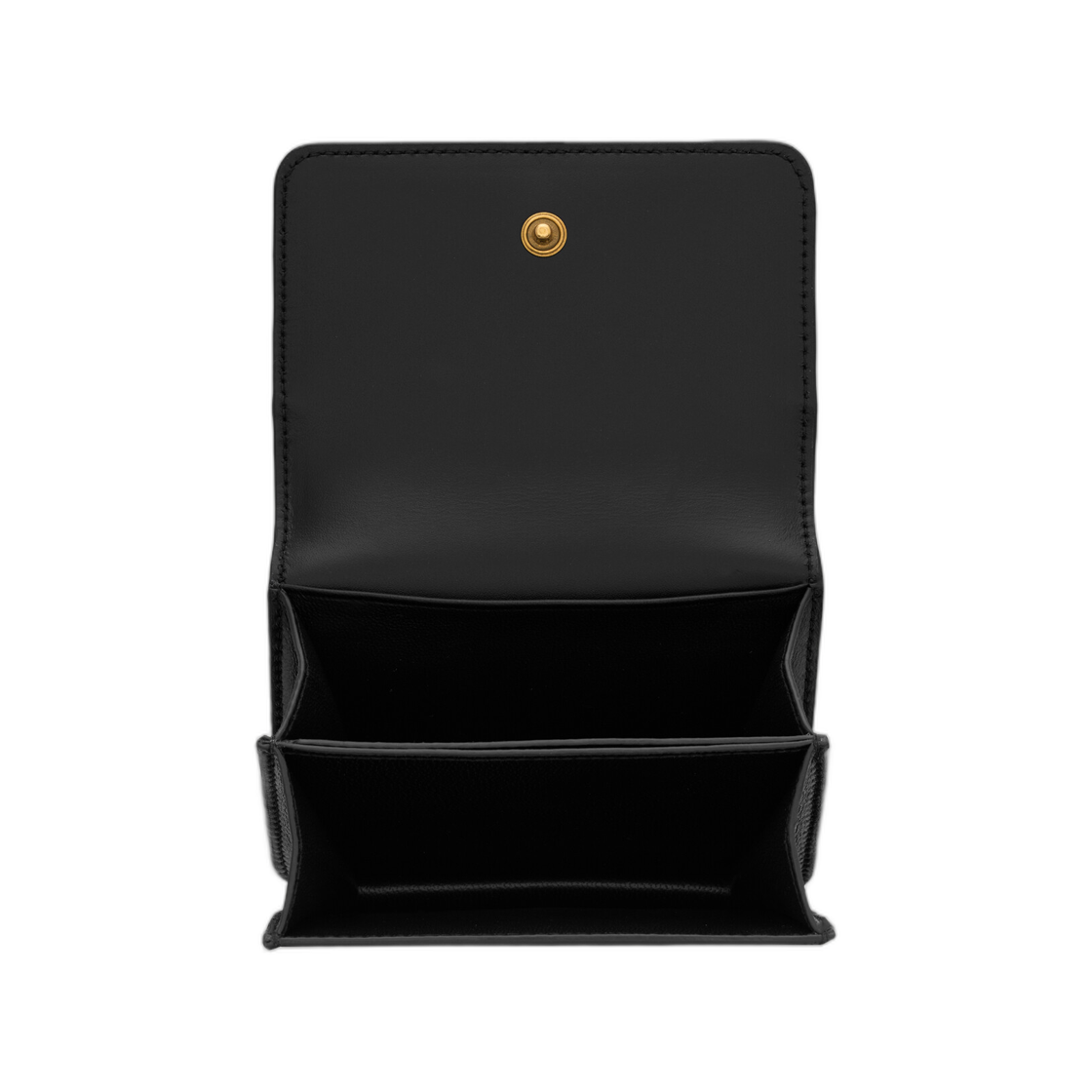생로랑 파리 비즈니스 카드 케이스 스무스 레더 블랙(Saint Laurent Paris Business Card Case in Smooth Leather Black) - 2