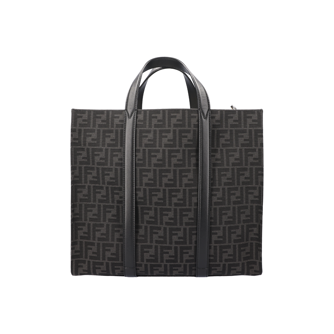 IT7PIBCAETIQ Fendi 7VA390 Fabric Black Shopper Tote Bag