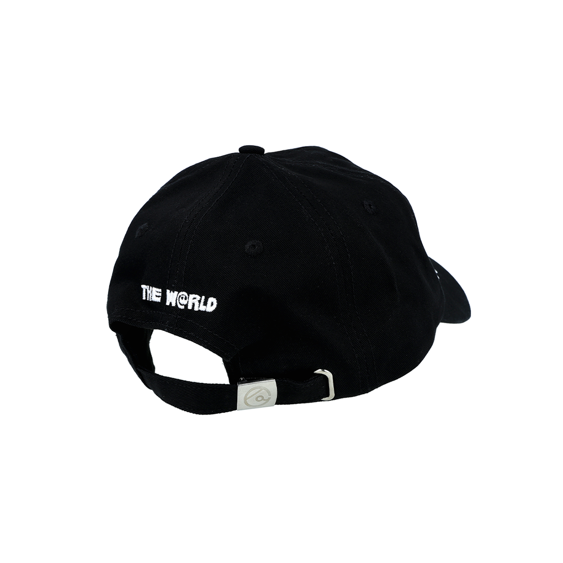 더왈드 에이에이에스 로고 베이스볼 캡 블랙(THE WARLD Aas Logo Baseball Cap Black) - 3