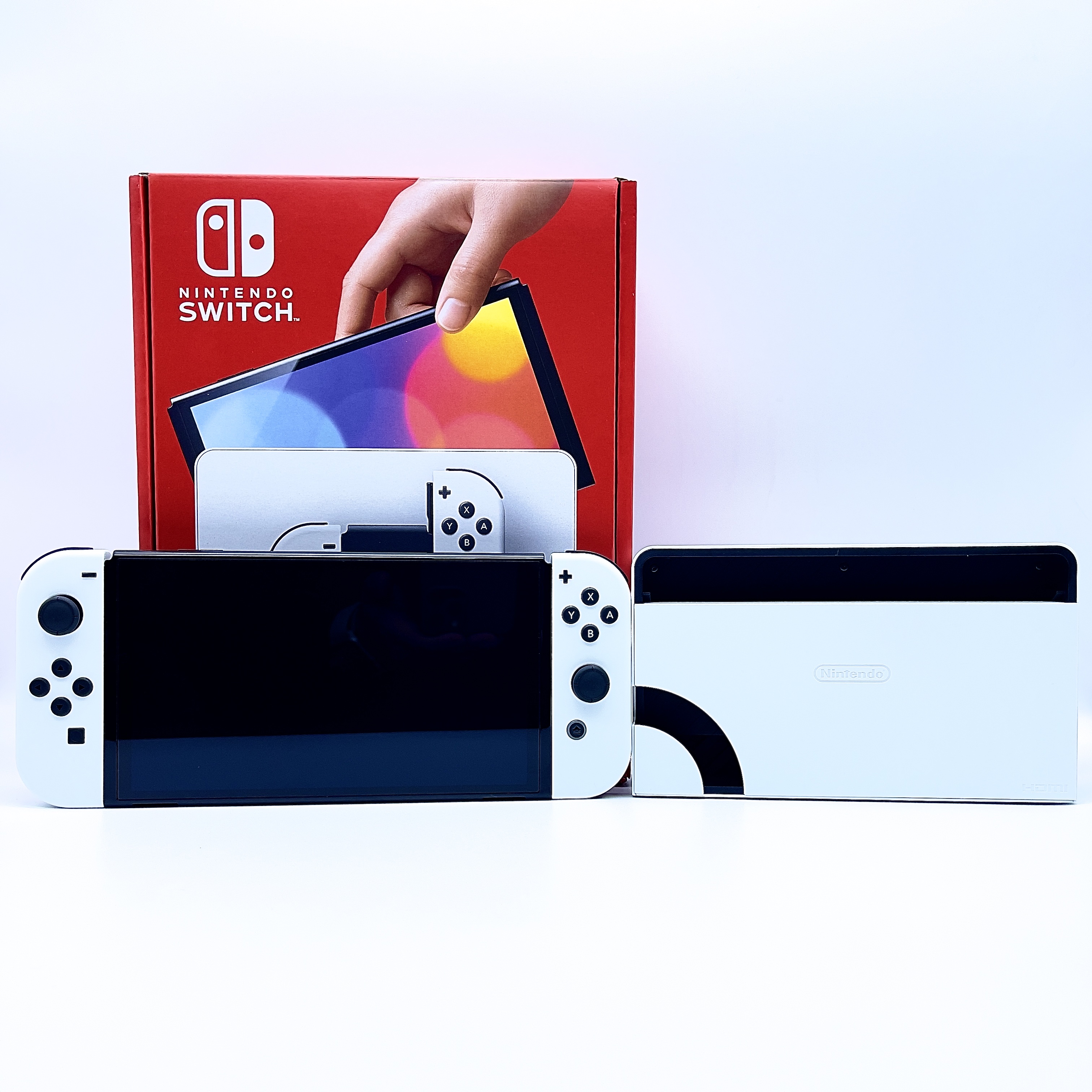 Nintendo Switch OLED White (Korean Ver.) 착용 스타일 - 6