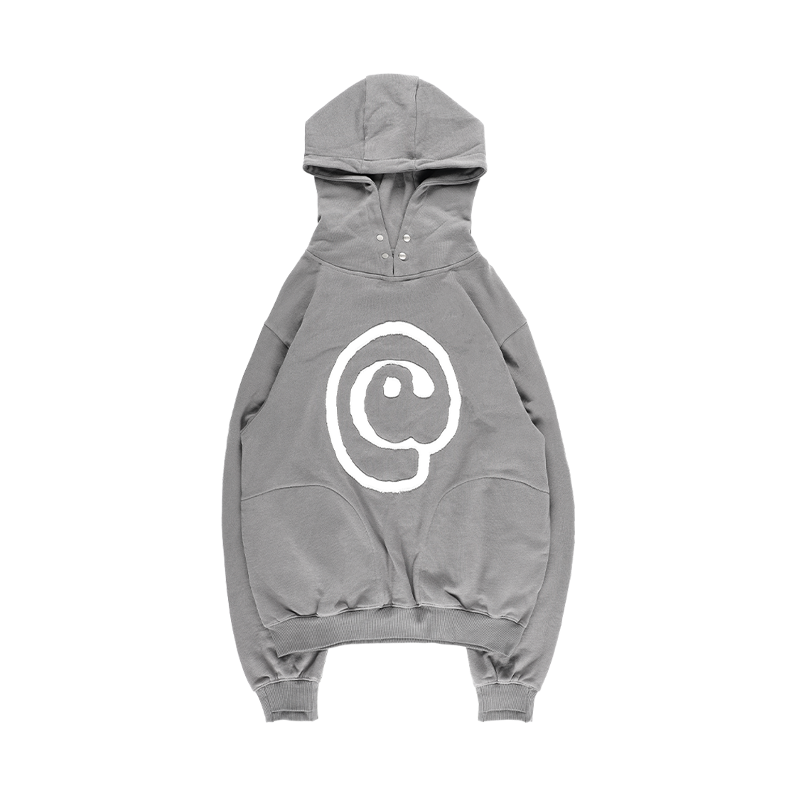 더왈드 앳심볼 아플리케 후디 차콜(THE WARLD At Symbol Applique Hoodie Chacoal)