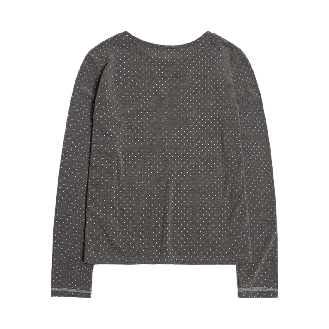 리오므 시그니처 도트 롱슬리브 티 그레이(Riomeu Signature Dot Long Sleeve T-Shirt Gray) - 2