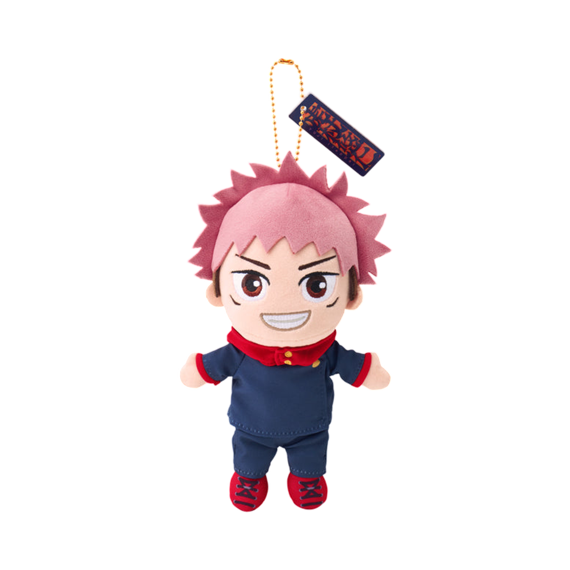 주술회전 유니버셜 스튜디오 재팬 이타도리 유지 플러시 키체인(Jujutsu Kaisen Universal Studios Japan Itadori Yuji Plush Keychain) - 1