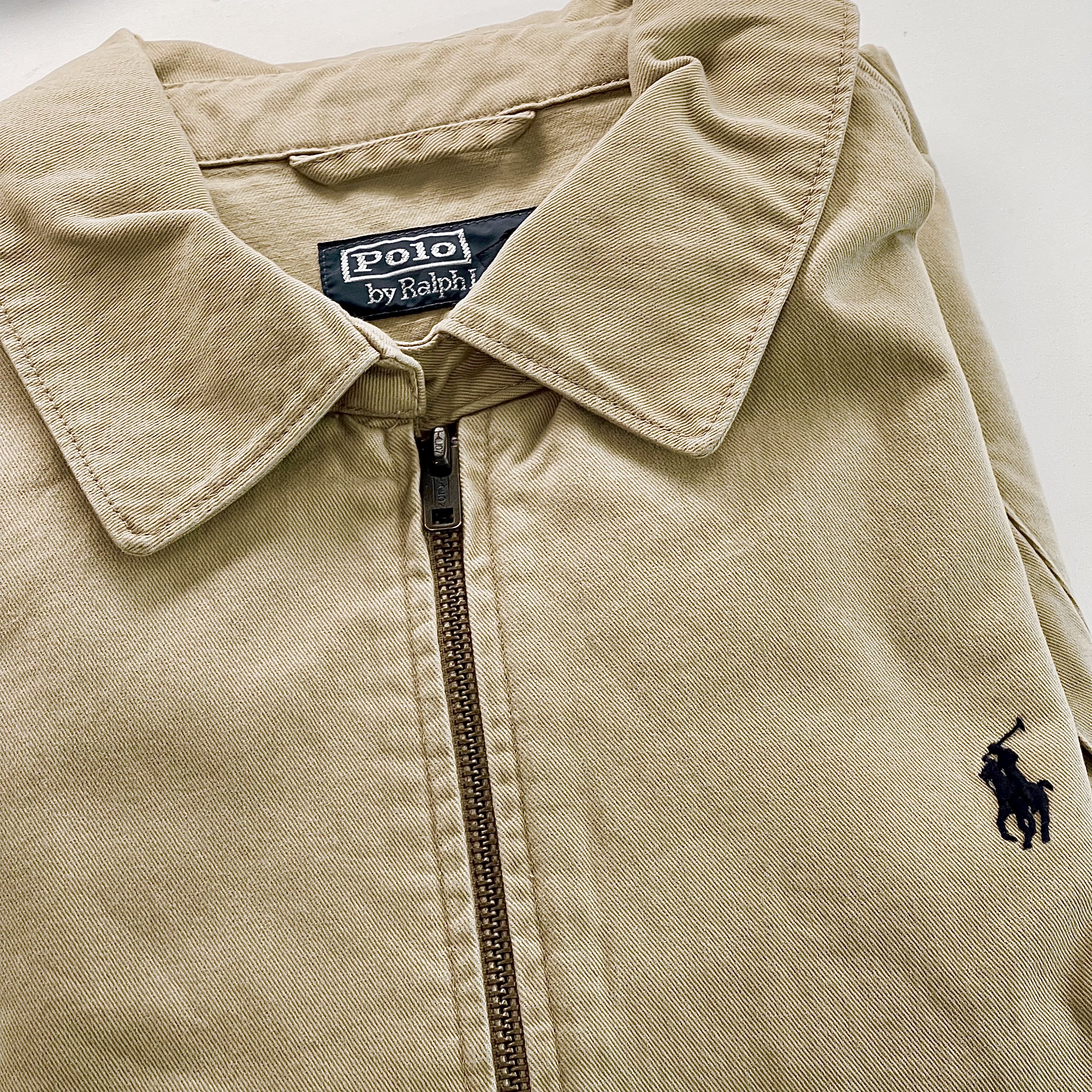 [20% 적립] Polo Ralph Lauren Big Jacket Khaki - 25FW 착용 스타일 - 1