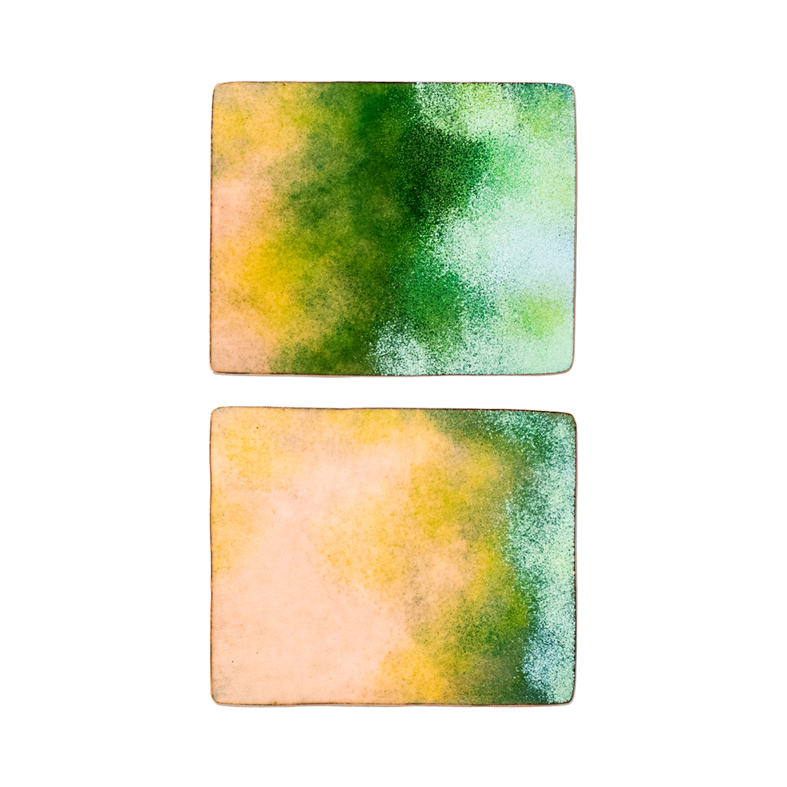 챕터원 파란 칠보 페이퍼 코스터 그린 2 color(CHAPTER1 Paran enamelling paper coster green 2 color) - 1
