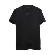 Prada Shapeable Cotton T-Shirt Black