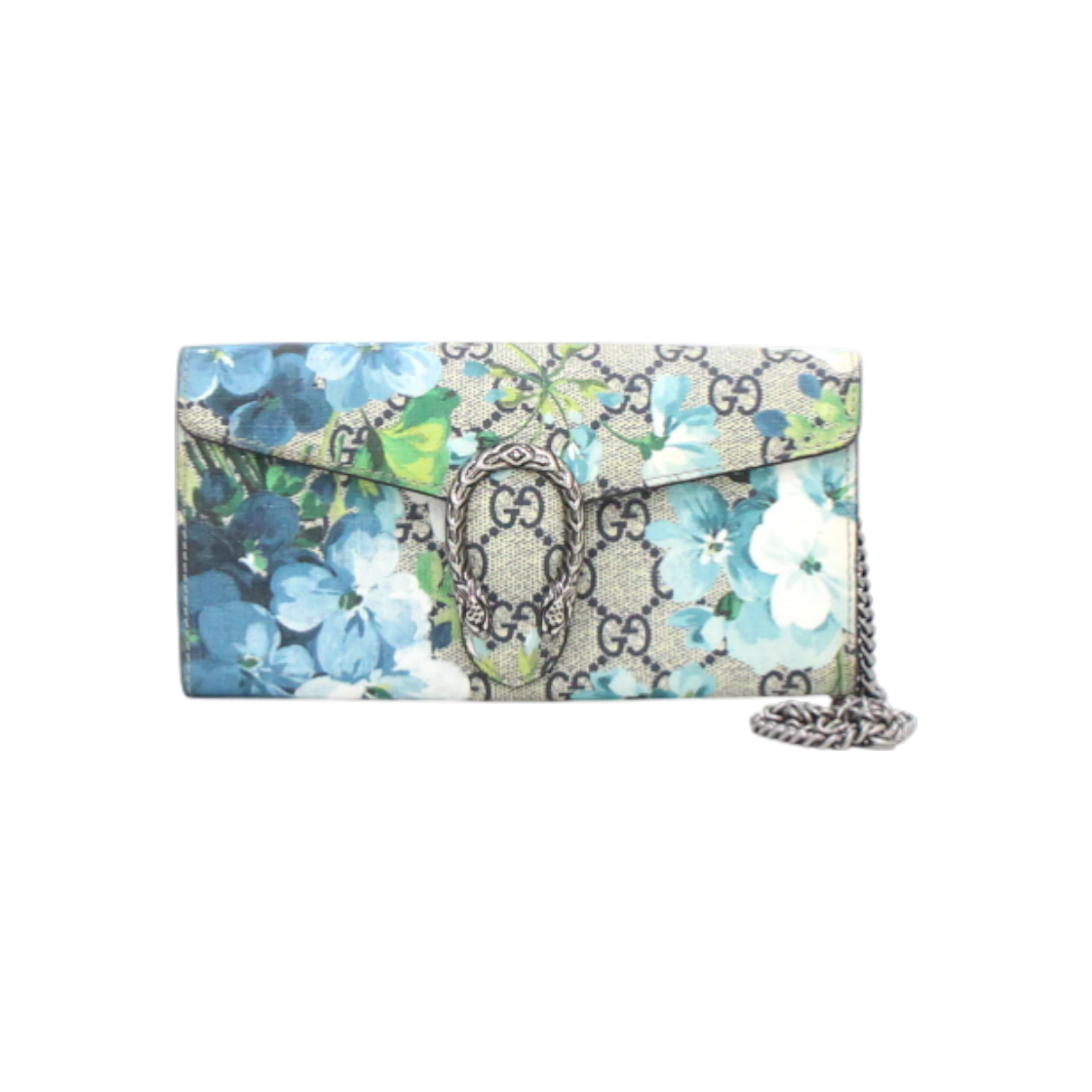 ITI3HS8GM68W Gucci Dionysus GG Supreme Bloom Pouch Wallet & Chain Shoulder Bag AA60863