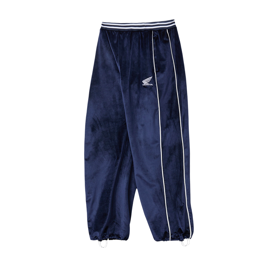 HGS1PT308ANA Honda Velvet Track Pants Navy