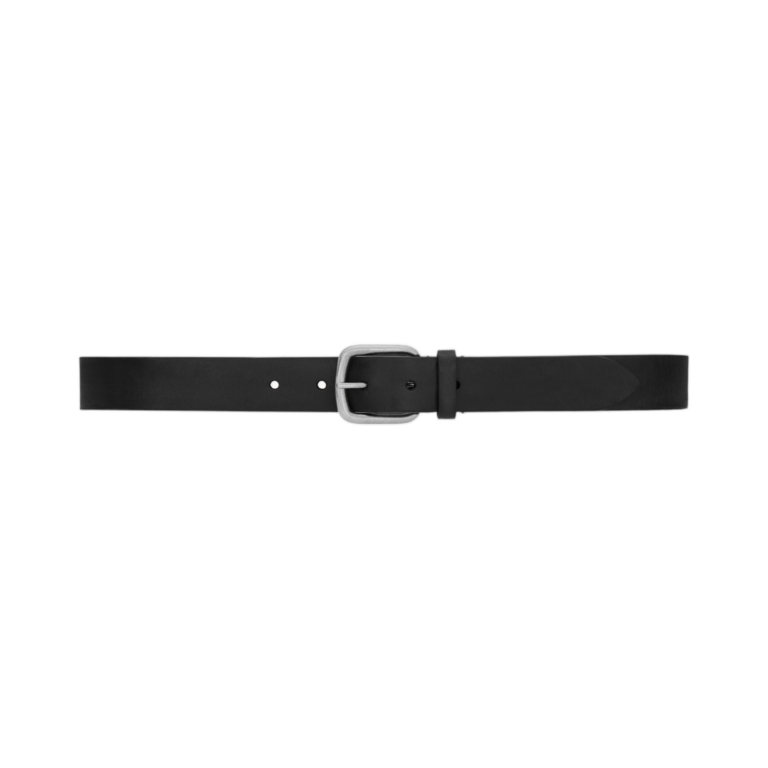 생로랑 렉탱귤러 버클 벨트 레더 블랙(Saint Laurent Rectangular Buckle Belt in Leather Black)