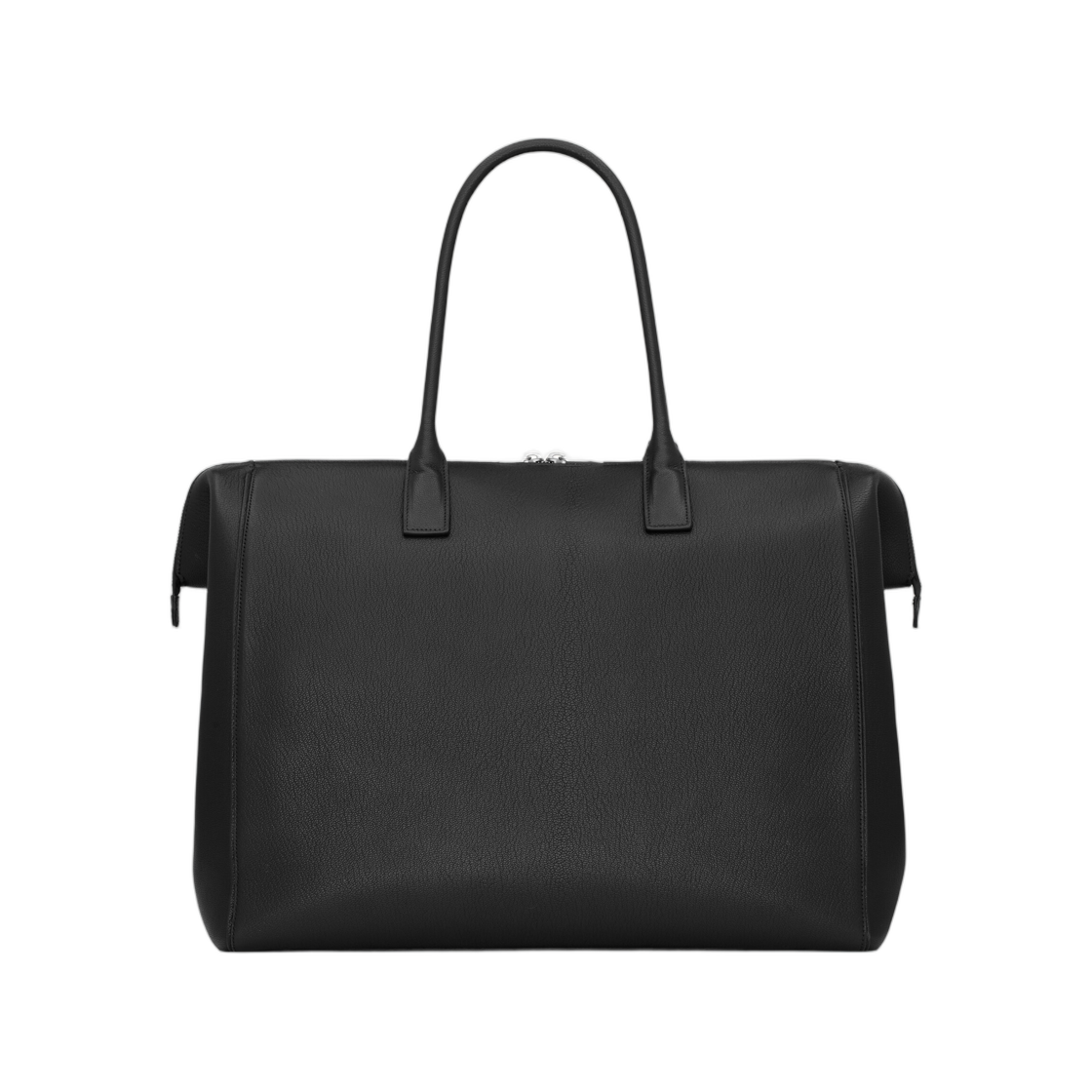 생로랑 노스 사우스 닥터 백 그레인드 레더 블랙(Saint Laurent North South Doctor Bag in Grained Leather Black) - 3