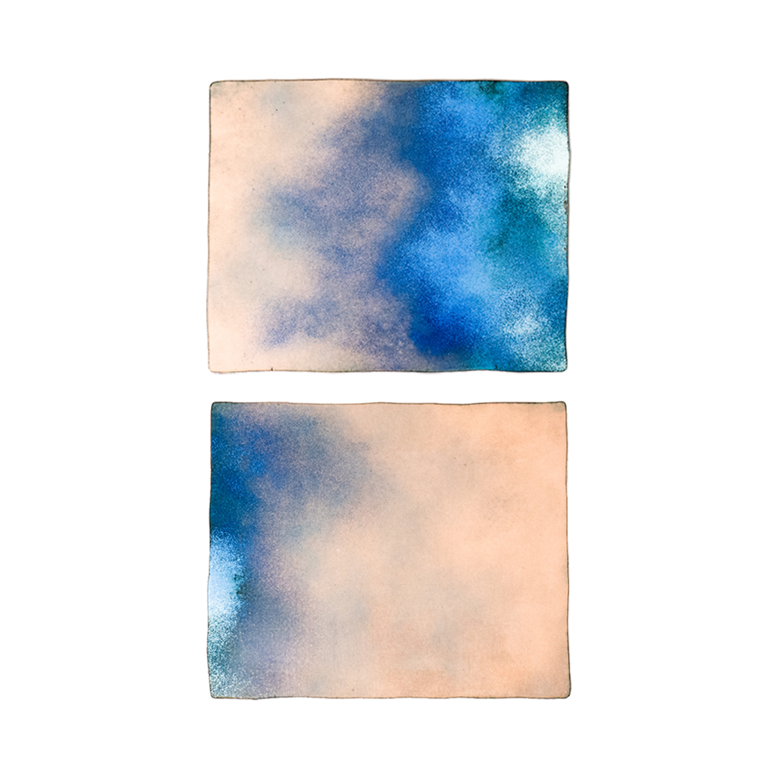 챕터원 파란 칠보 페이퍼 코스터 블루 2 color(CHAPTER1 Paran enamelling paper coster blue 2 color)