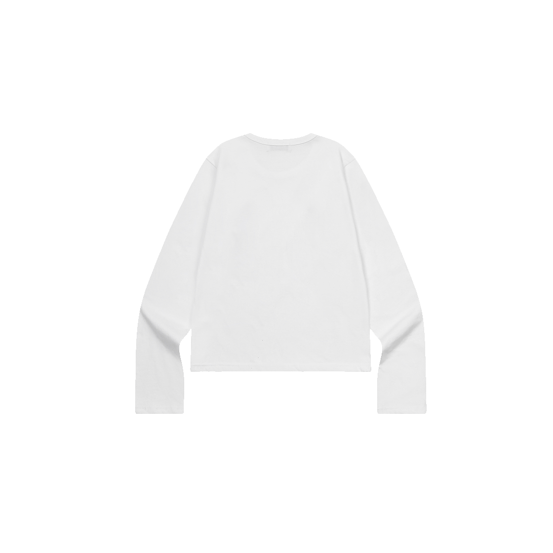 무센트 엔틱 크로스 포니 긴팔 티 (2컬러) 화이트(MUCENT Antiq Cross Pony Long Sleeve T (2Color) White) - 2