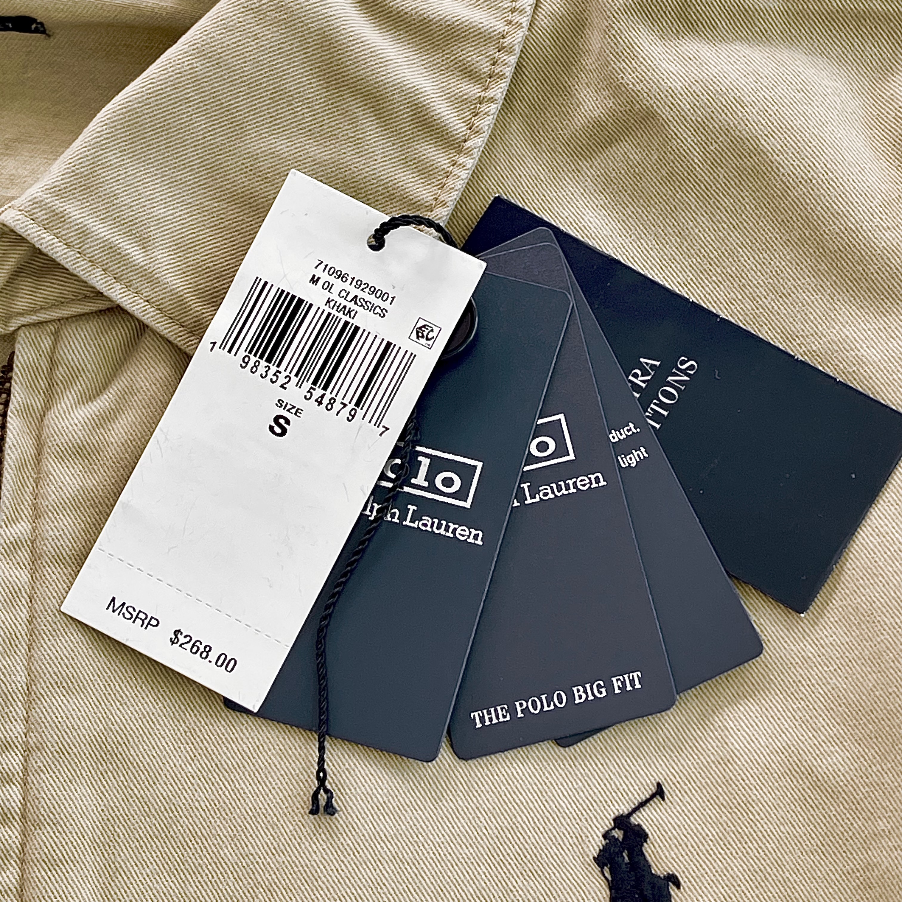 [20% 적립] Polo Ralph Lauren Big Jacket Khaki - 25FW 착용 스타일 - 4