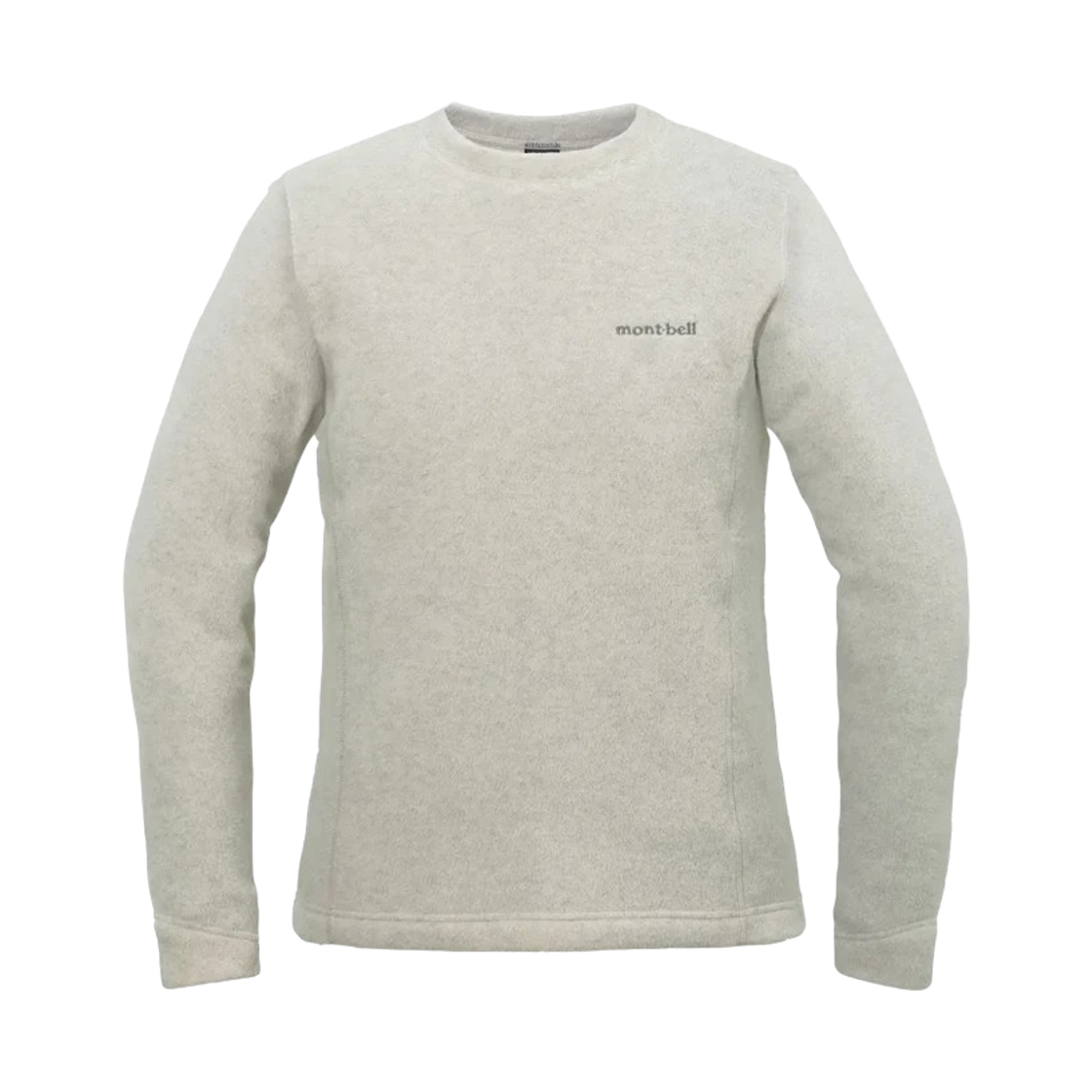 2306206 (W) Montbell Climaplus100 Lite Sweatshirt Ivory