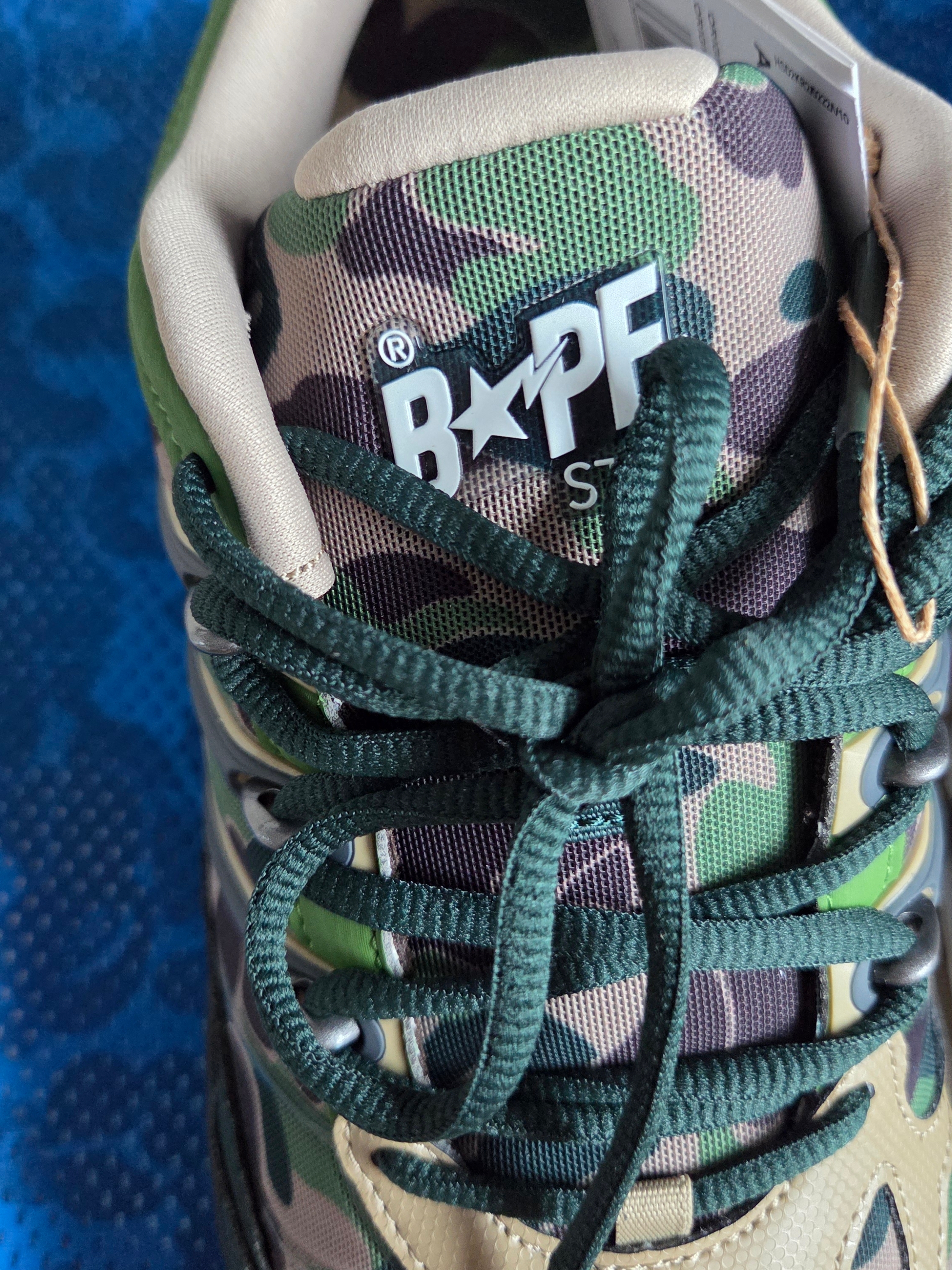 Adidas x BAPE Adistar Hrmy Hemp Iron Metallic, Adidas x BAPE Short Sleeve T-Shirt Earth Strata - KR Sizing 착용 스타일 - 4