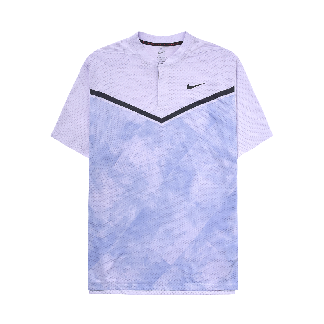 DH0917-546 Nike Dri-Fit ADV Tiger Woods Printed Golf Polo Purple - Asia