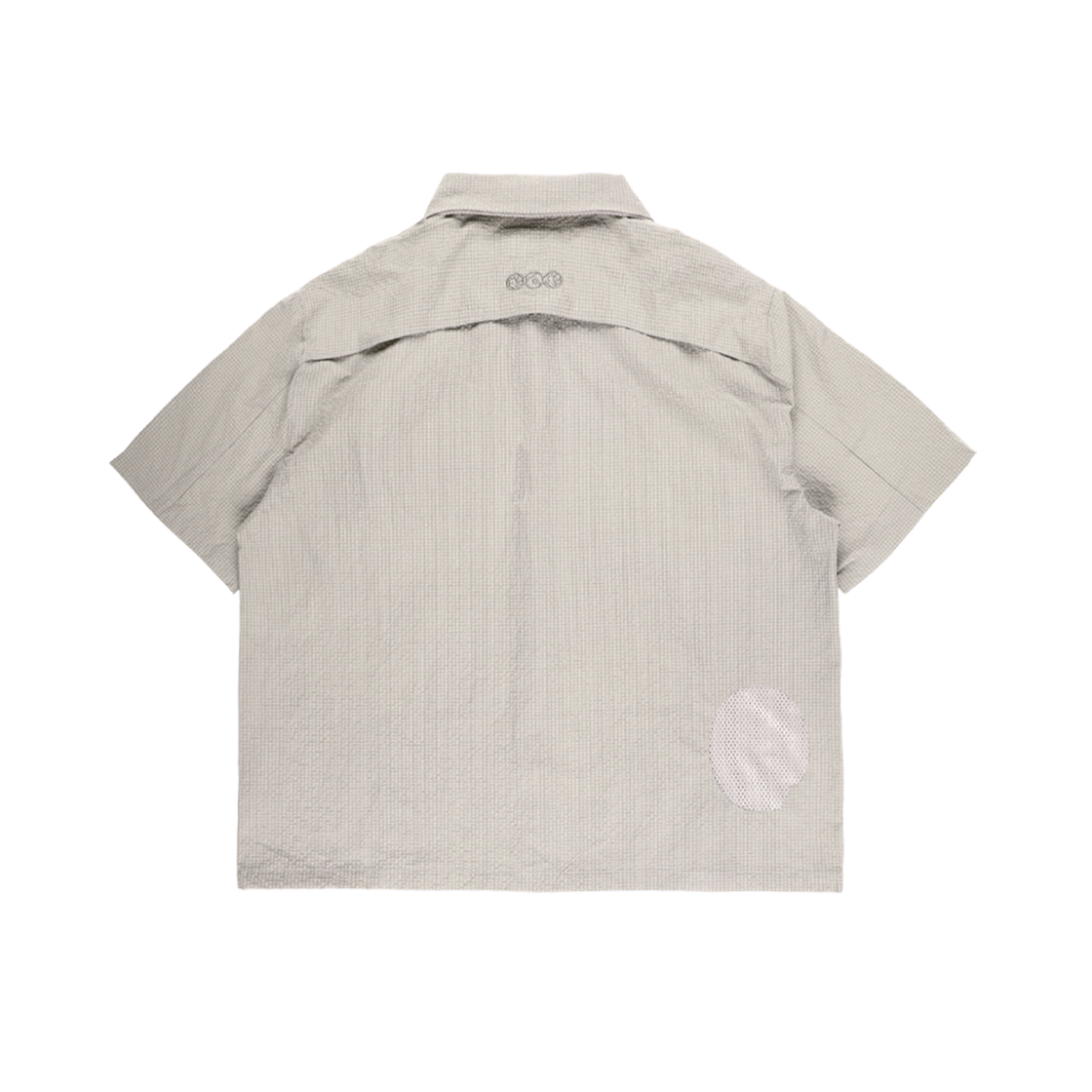 더왈드 패커블 시어서커 하프셔츠 아이보리(THE WARLD Packable Seersucker Half Shirts Ivory) - 2