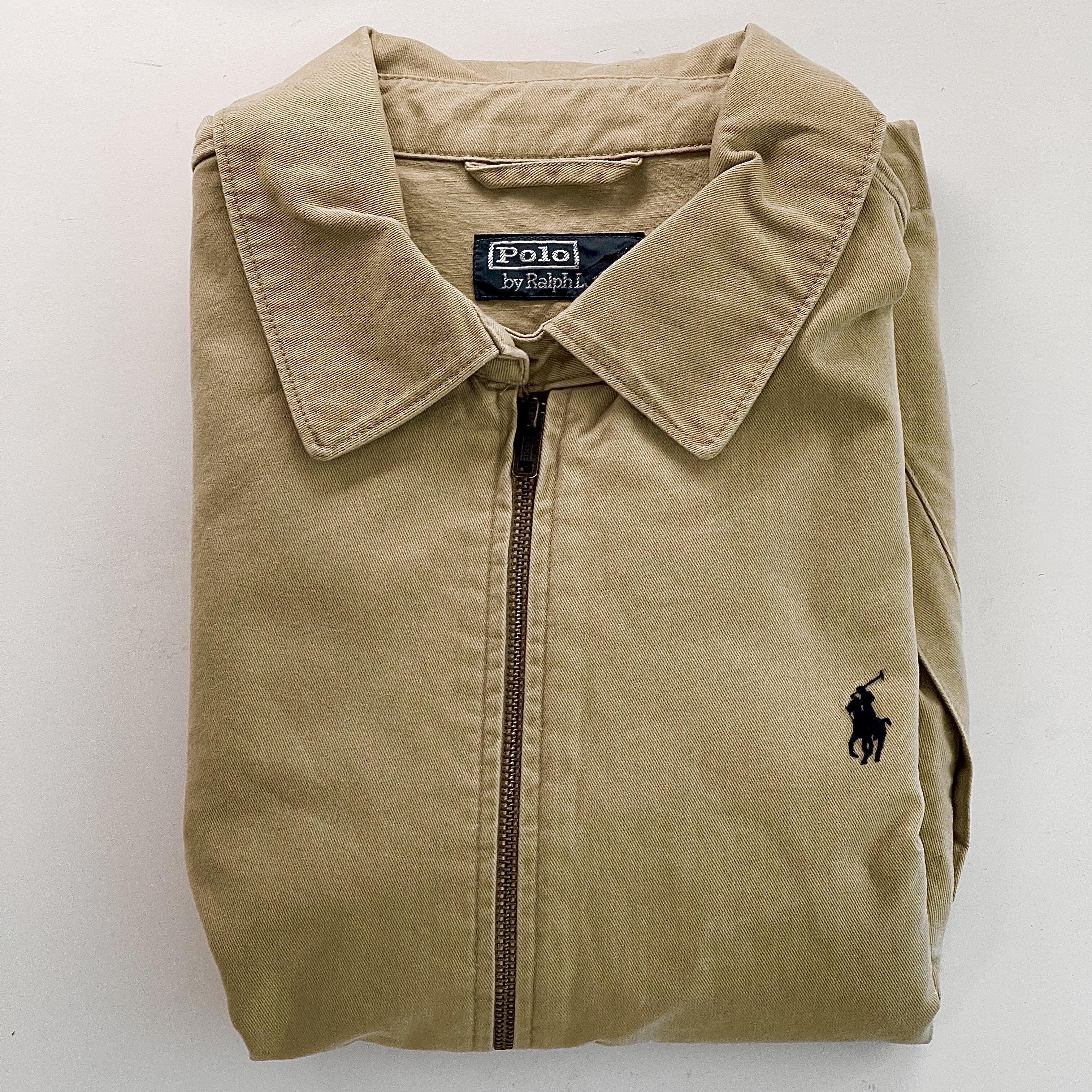 [20% 적립] Polo Ralph Lauren Big Jacket Khaki - 25FW 착용 스타일 - 2