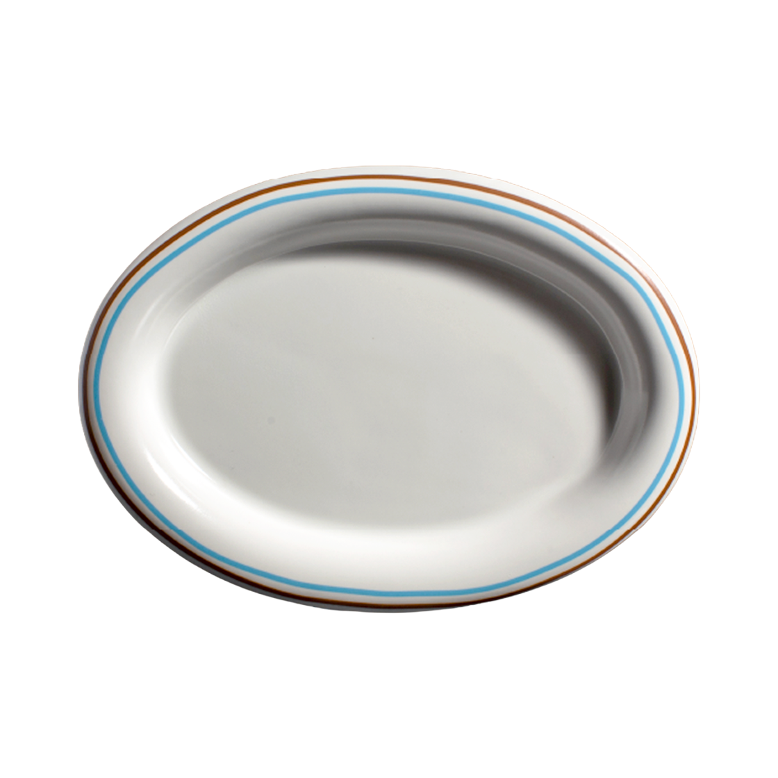 챕터원 스틸라이프 내추럴 플레이트 베이비블루 라인 M(CHAPTER1 STILL LIFE natural plate babyblue line M)