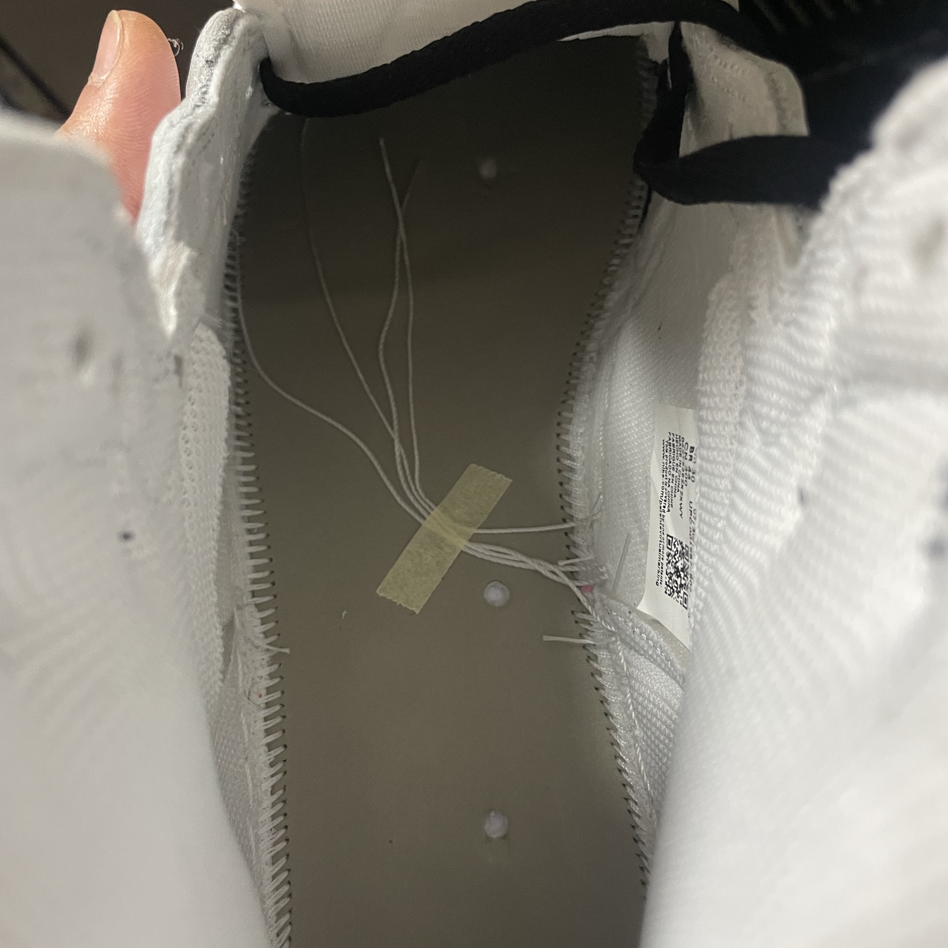 Jordan 1 x Fragment x Union LA High OG SP White Black 착용 스타일 - 3