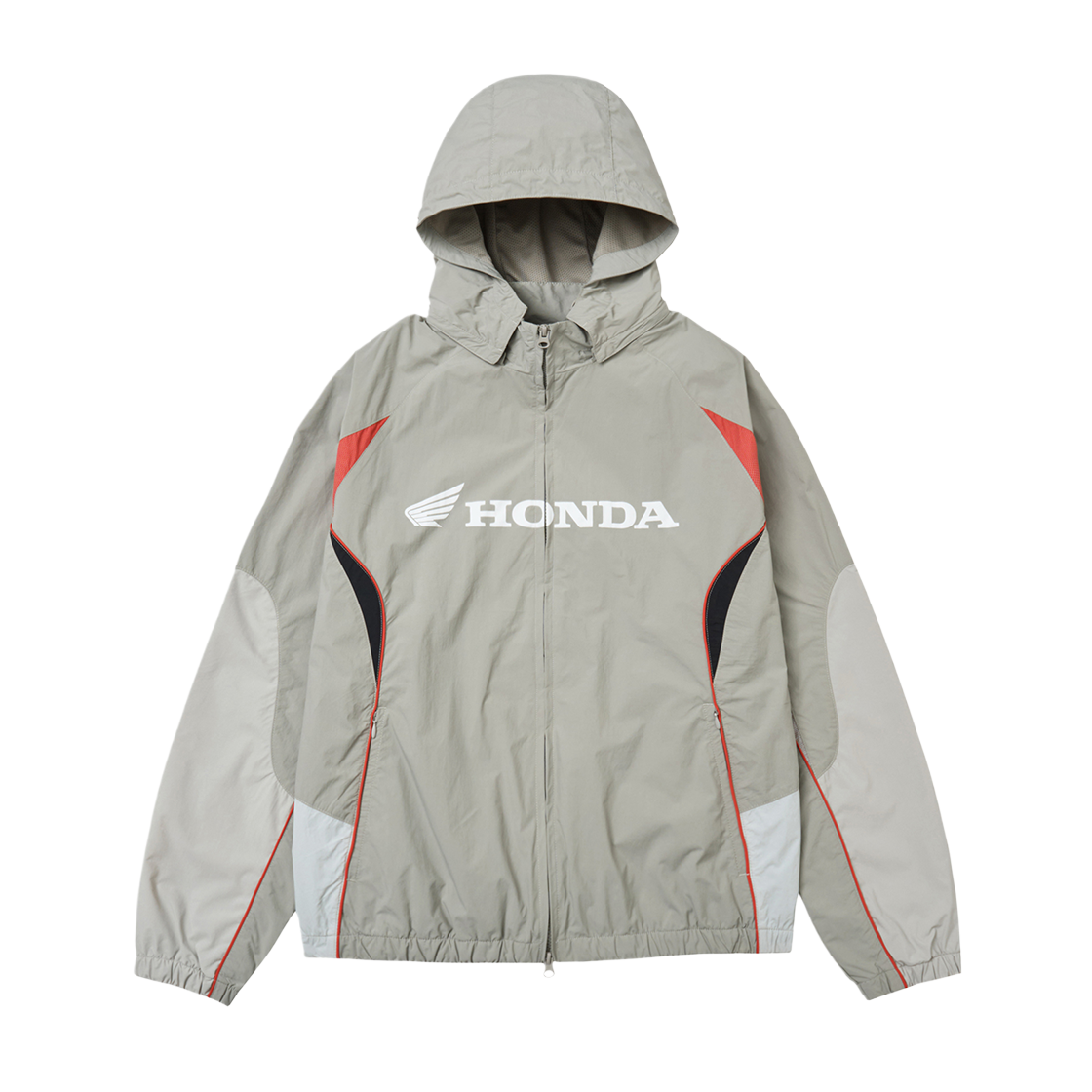 혼다 나일론 2Way 트랙 윈드브레이커 그레이지(Honda Nylon 2Way Track Windbreaker Greige)