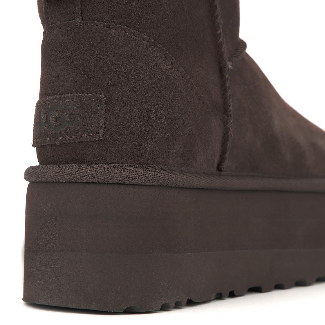 (W) 어그 클래식 미니 플랫폼 부츠 번트 시더((W) UGG Classic Mini Platform Boots Burnt Cedar) - 8