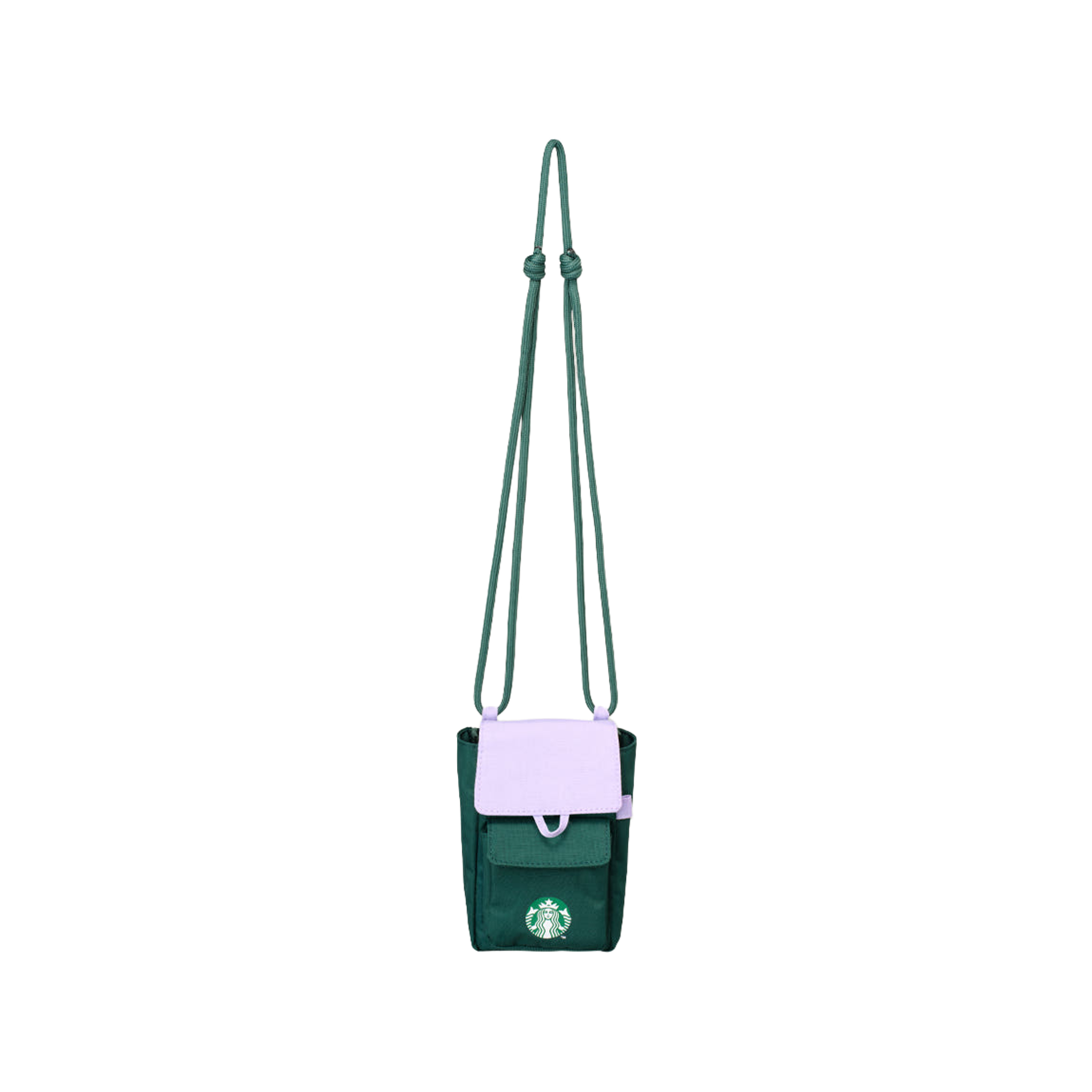 스타벅스 포지티브 미니 크로스바디백 그린(Starbucks Positive Mini Crossbody Bag Green) - 1