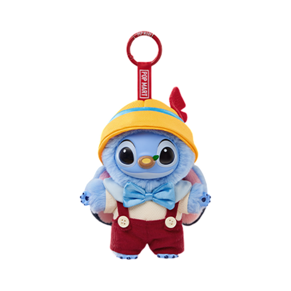 - Pop Mart Stitch Adventure Series Vinyl Plush Pendant Pinocchio Stitch (Opened Case)
